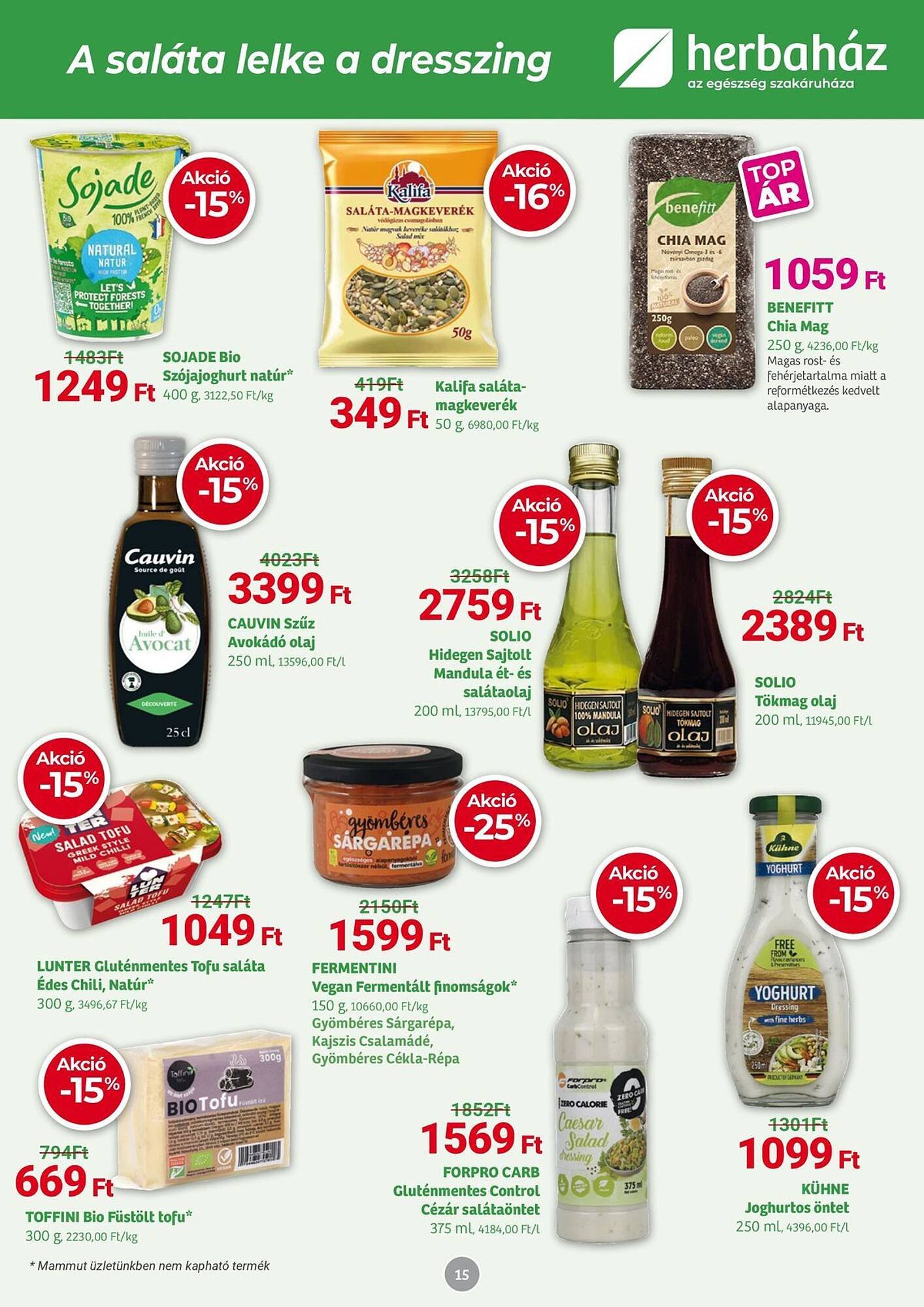 Herbaház akciós újság (2025-11-03 - 2025-11-30)