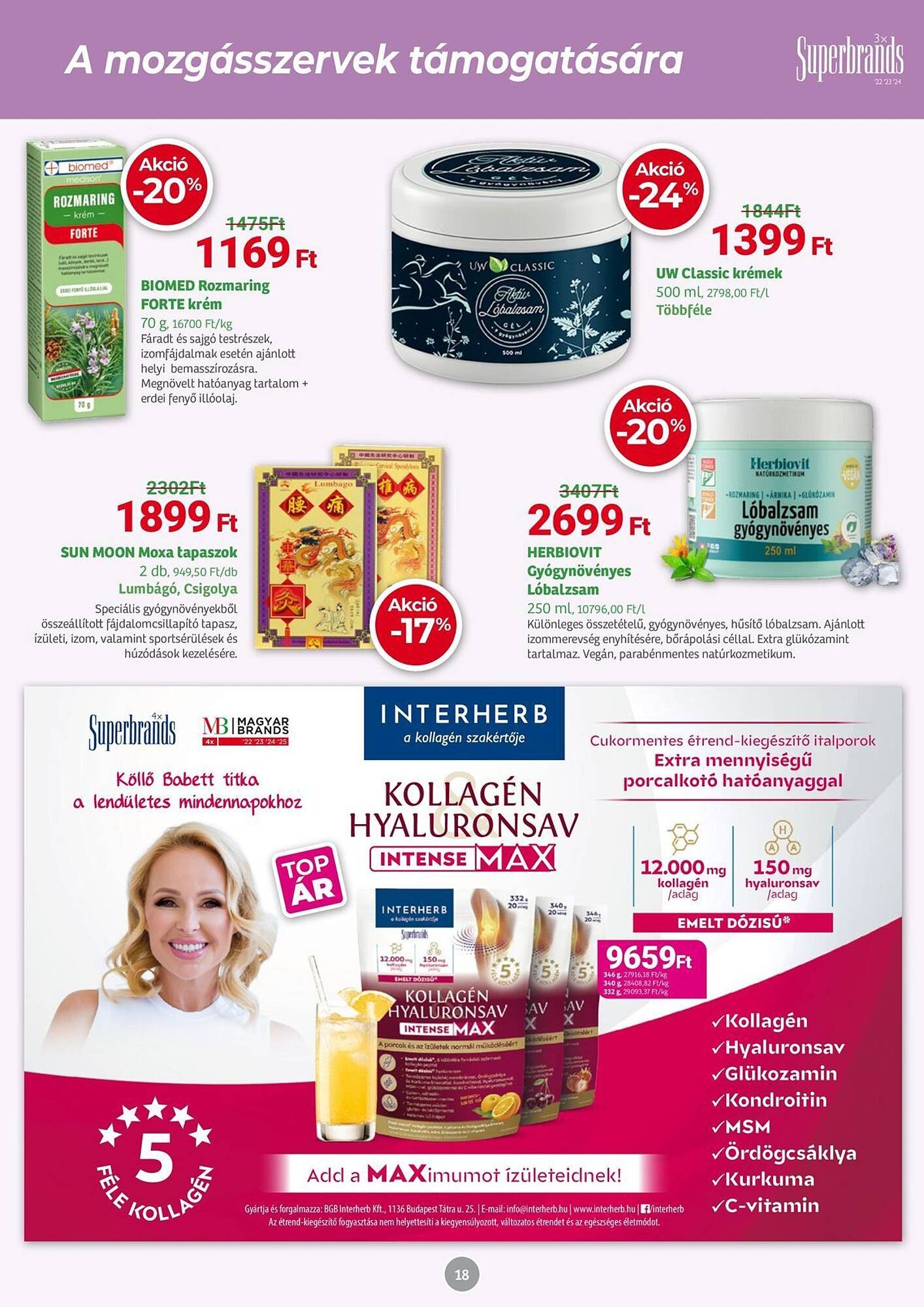 Herbaház akciós újság (2025-11-03 - 2025-11-30)