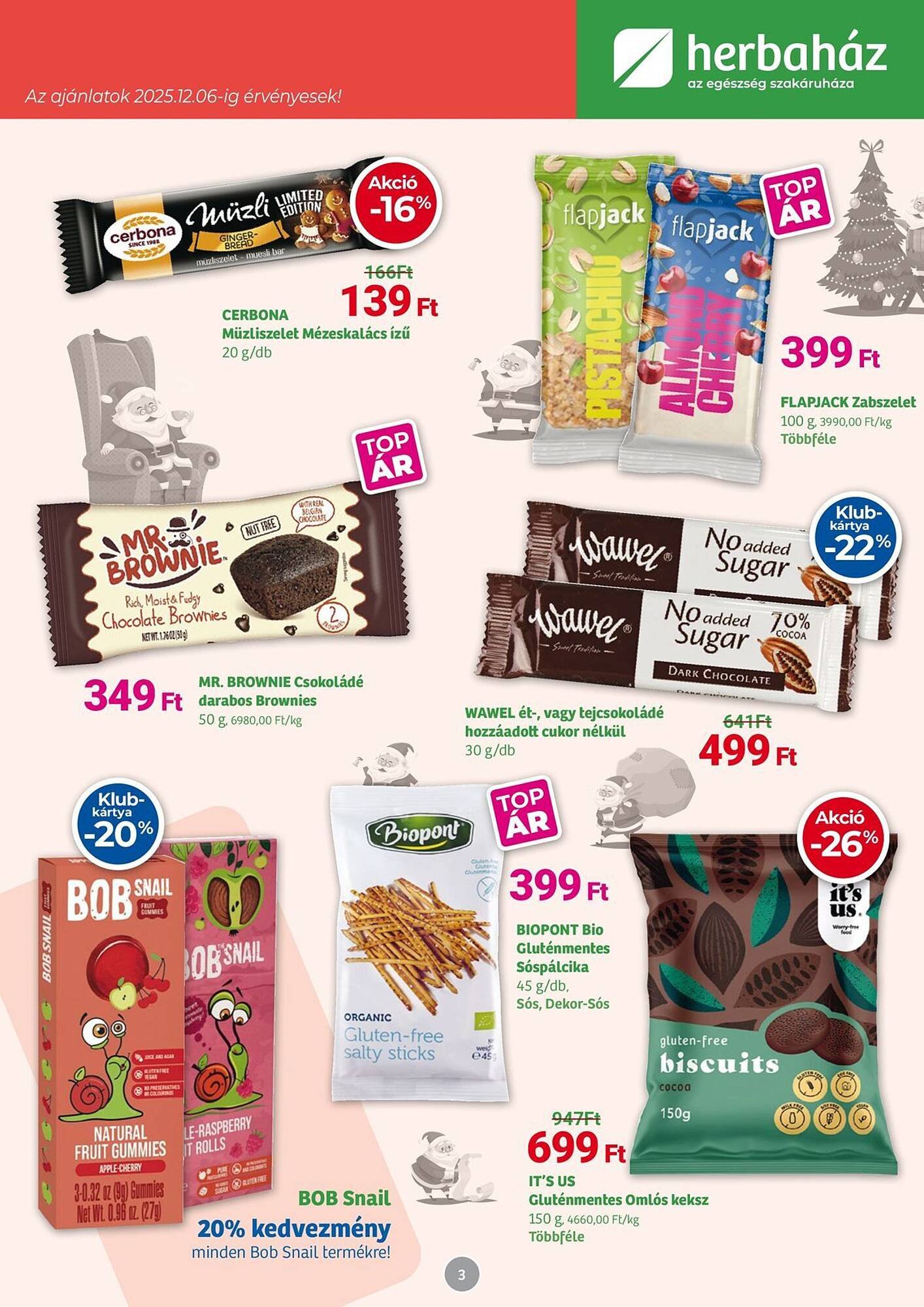 Herbaház akciós újság (2025-11-03 - 2025-11-30)