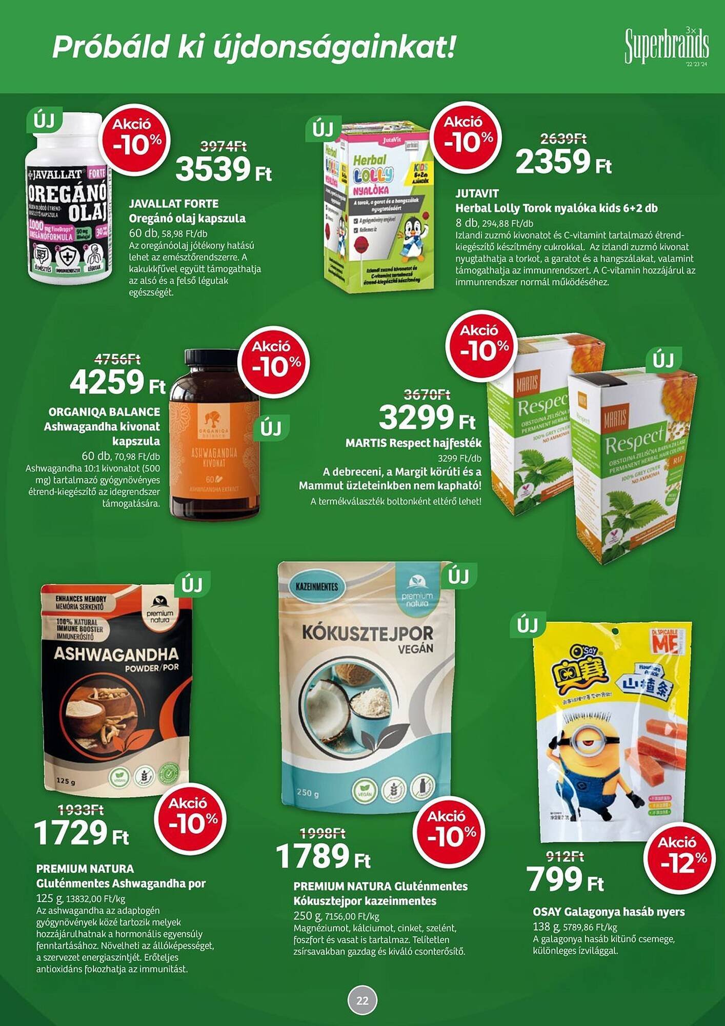 Herbaház akciós újság (2025-11-03 - 2025-11-30)