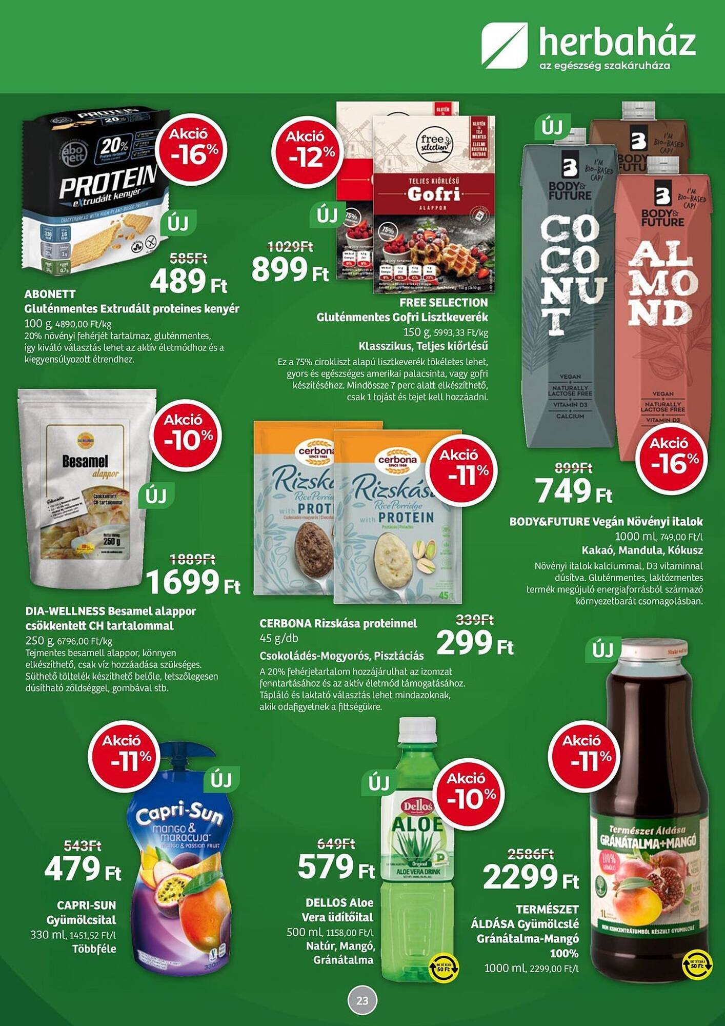 Herbaház akciós újság (2025-11-03 - 2025-11-30)