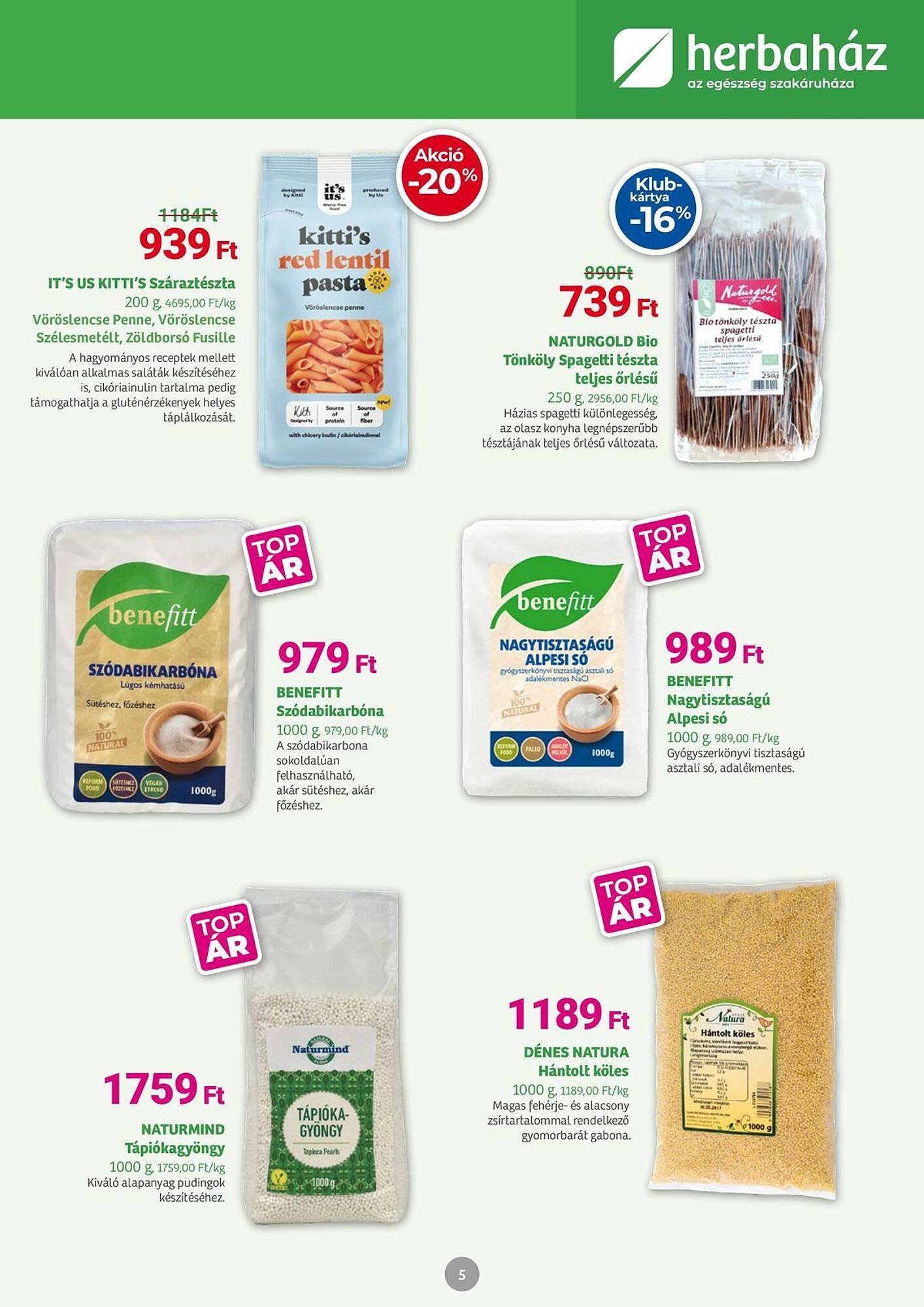 Herbaház akciós újság (2025-11-03 - 2025-11-30)