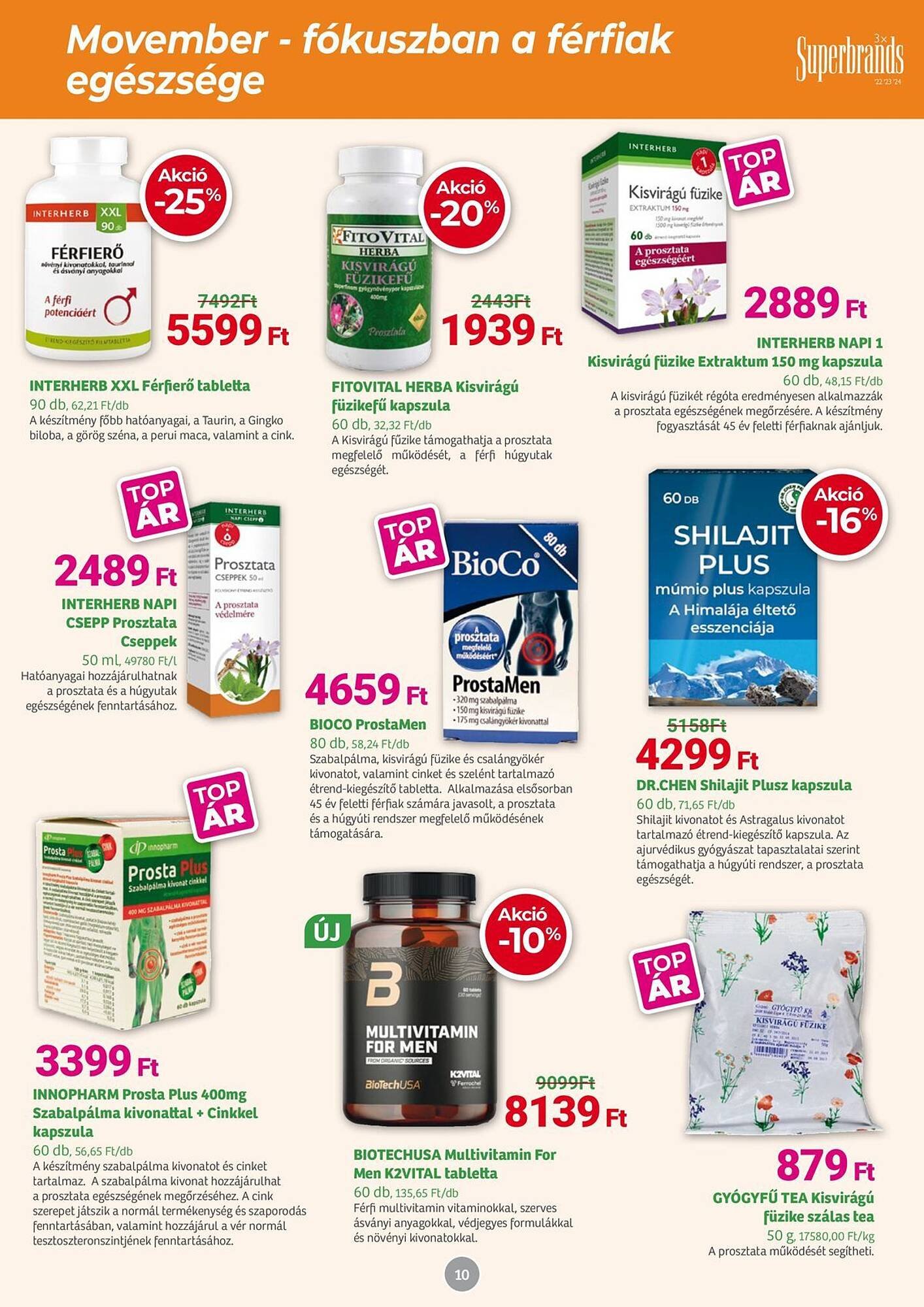 Herbaház akciós újság (2025-11-03 - 2025-11-30)