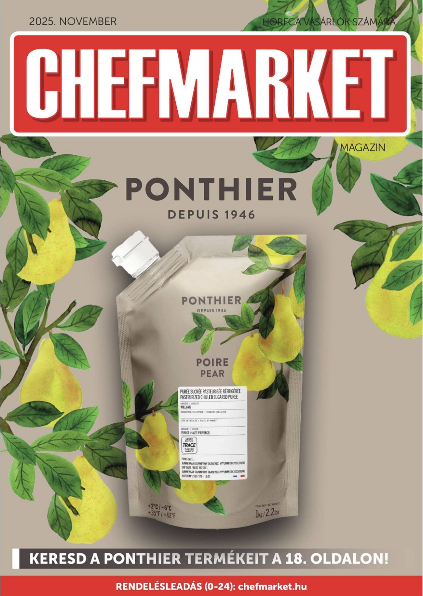 Chef Market akciós újság (2025-11-01 - 2025-11-30)