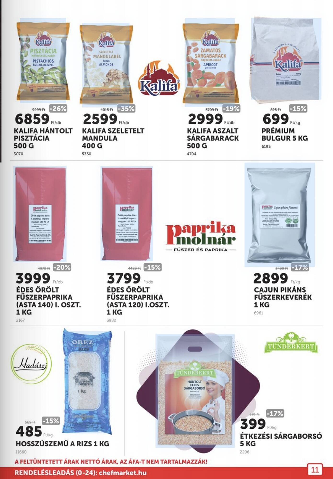 Chef Market akciós újság (2025-11-01 - 2025-11-30)
