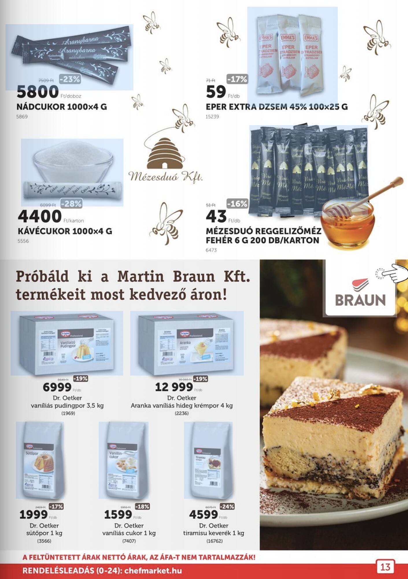 Chef Market akciós újság (2025-11-01 - 2025-11-30)