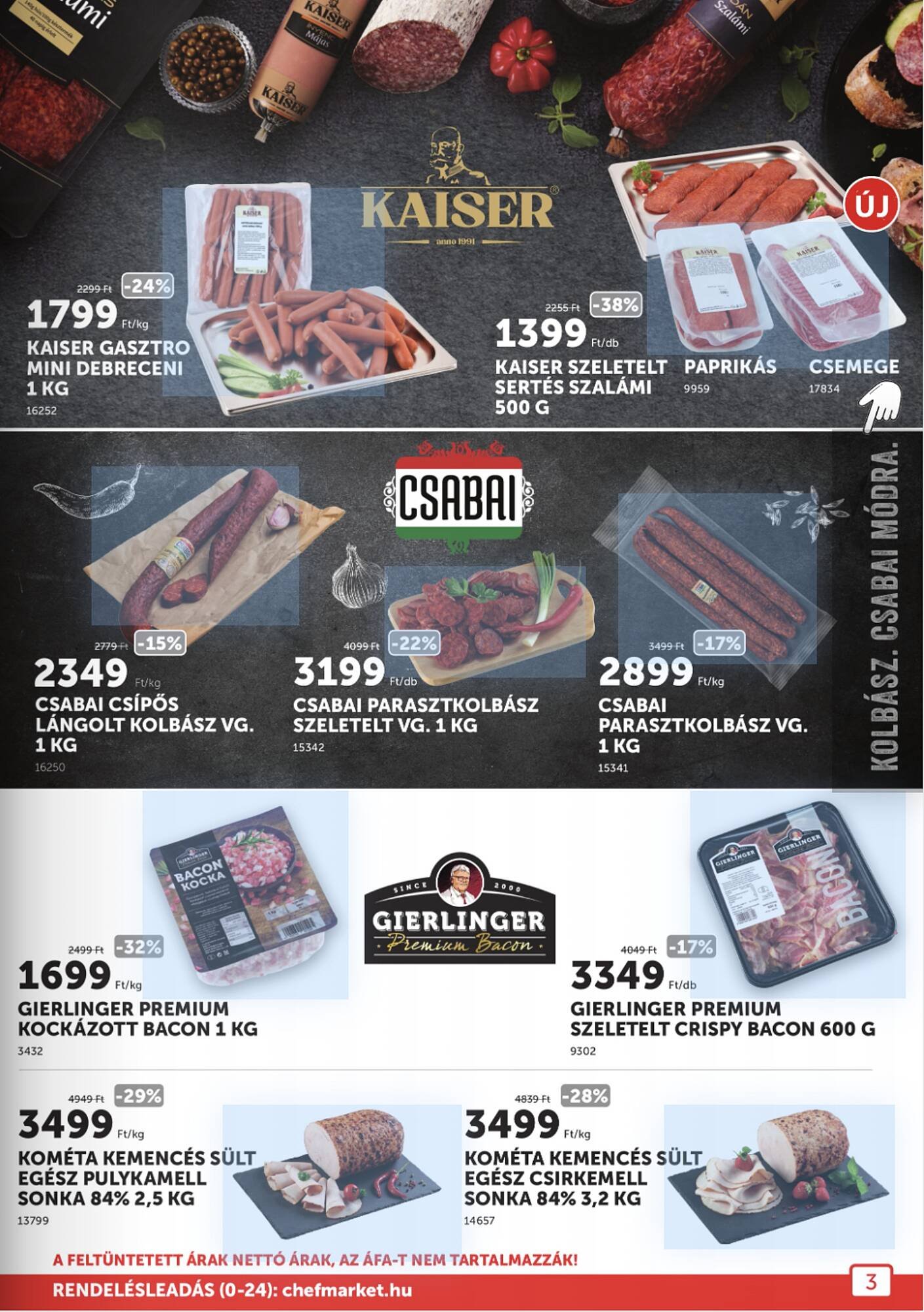 Chef Market akciós újság (2025-11-01 - 2025-11-30)