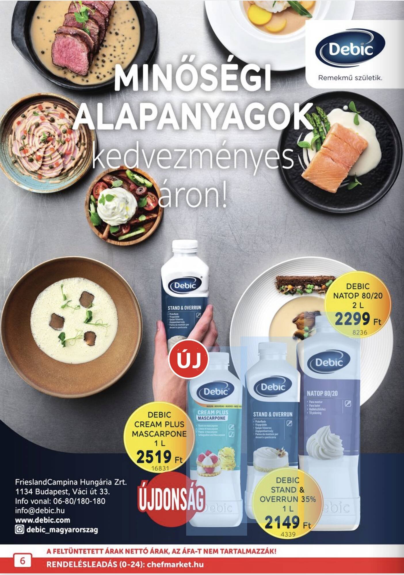 Chef Market akciós újság (2025-11-01 - 2025-11-30)