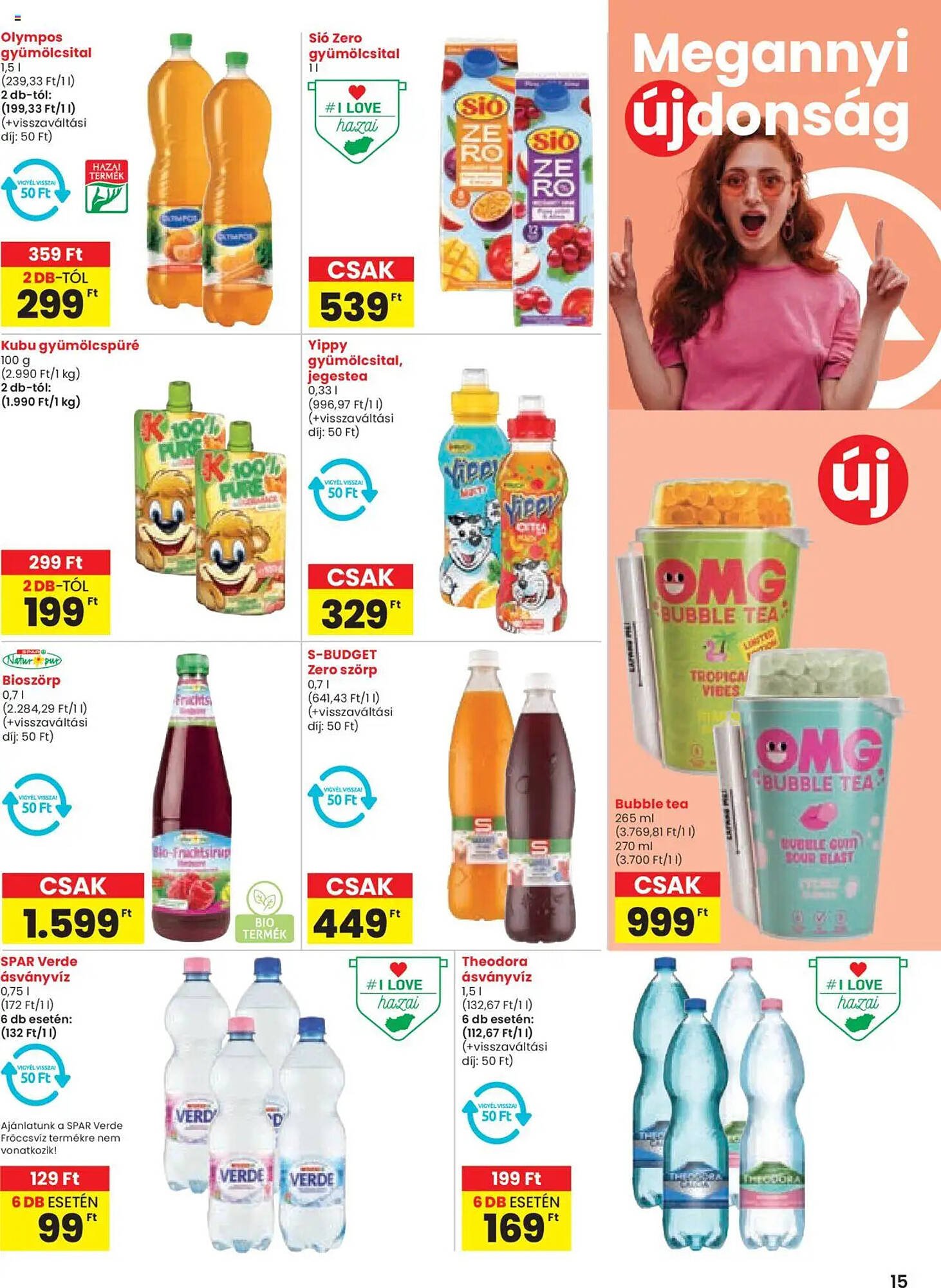 Spar akciós újság (2025-08-21 - 2025-08-27)