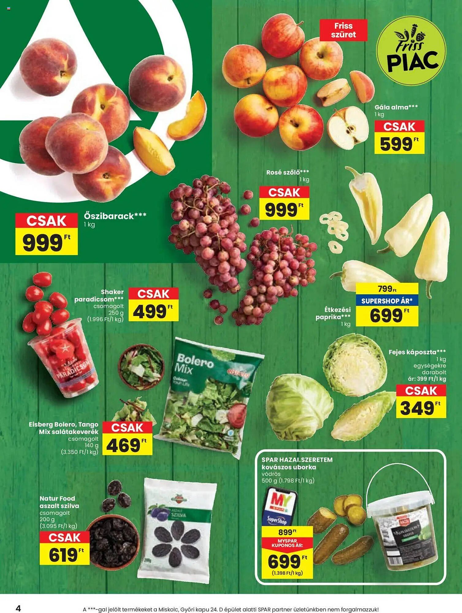 Spar akciós újság (2025-08-21 - 2025-08-27)