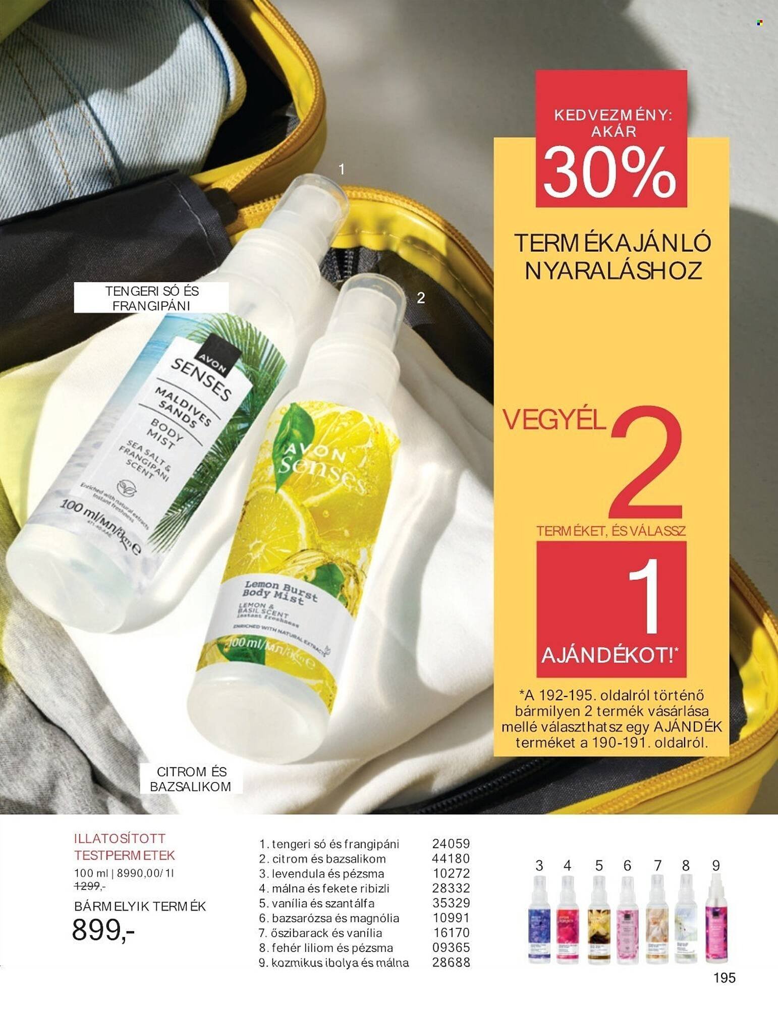 AVON akciós újság (2025-07-01 - 2025-07-31)