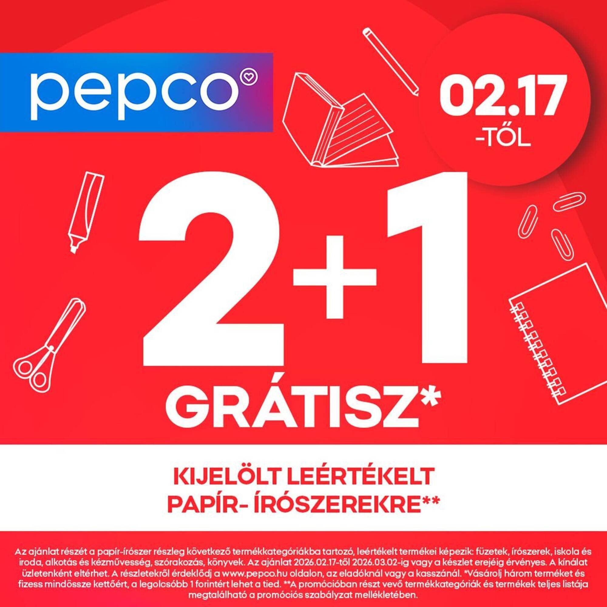 Pepco akciós újság (2026-02-17 - 2026-03-02)