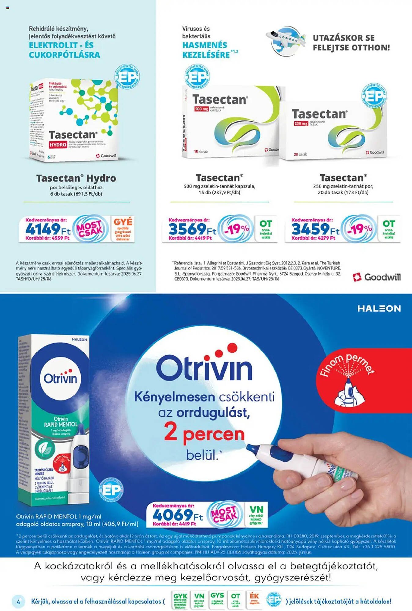 Gyöngy Patikák akciós újság (2025-08-01 - 2025-08-31)