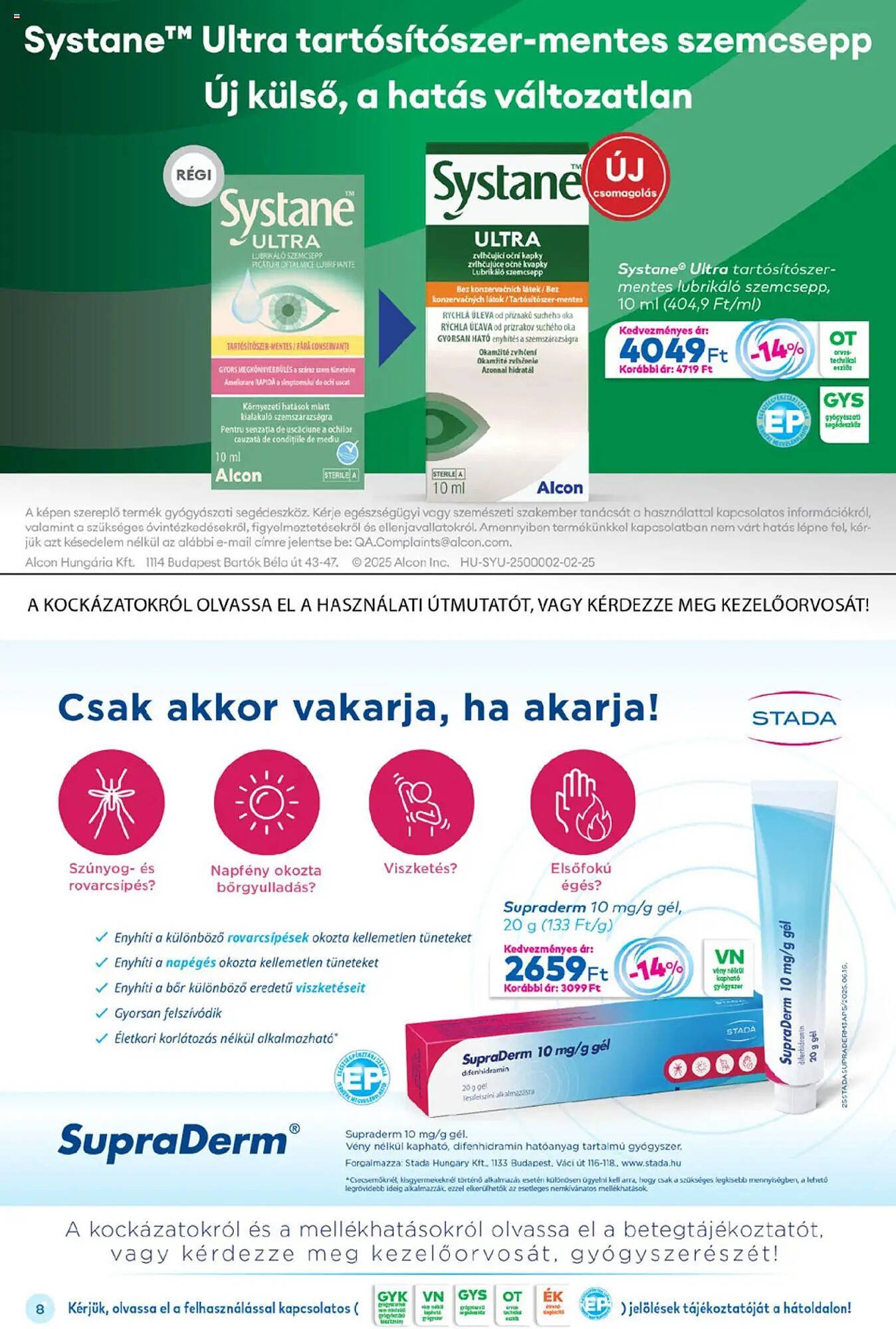 Gyöngy Patikák akciós újság (2025-08-01 - 2025-08-31)