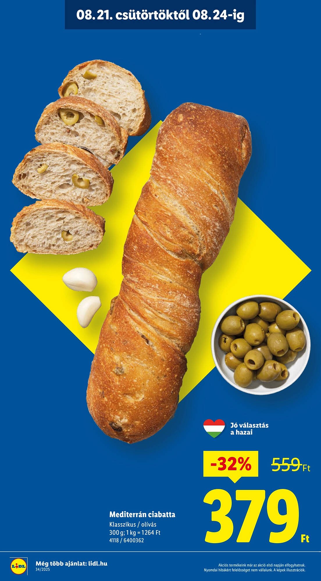 Lidl akciós újság (2025-08-21 - 2025-08-27)