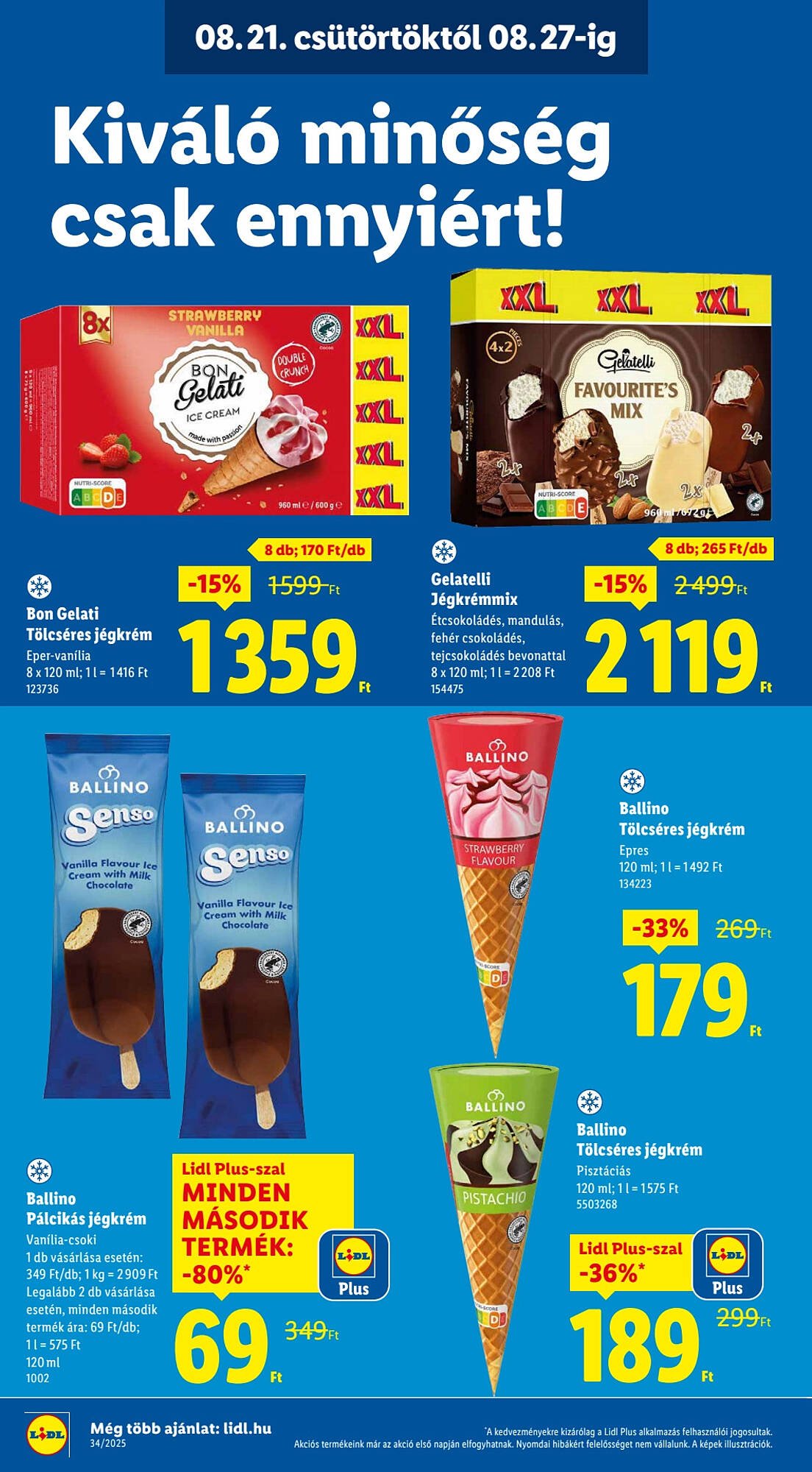 Lidl akciós újság (2025-08-21 - 2025-08-27)