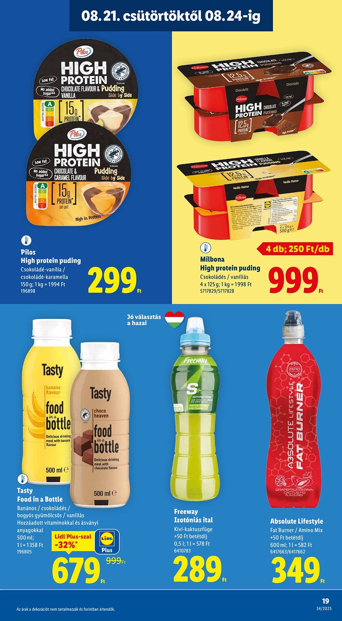 Lidl akciós újság (2025-08-21 - 2025-08-27)