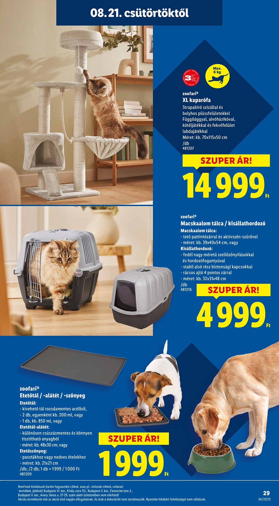 Lidl akciós újság (2025-08-21 - 2025-08-27)