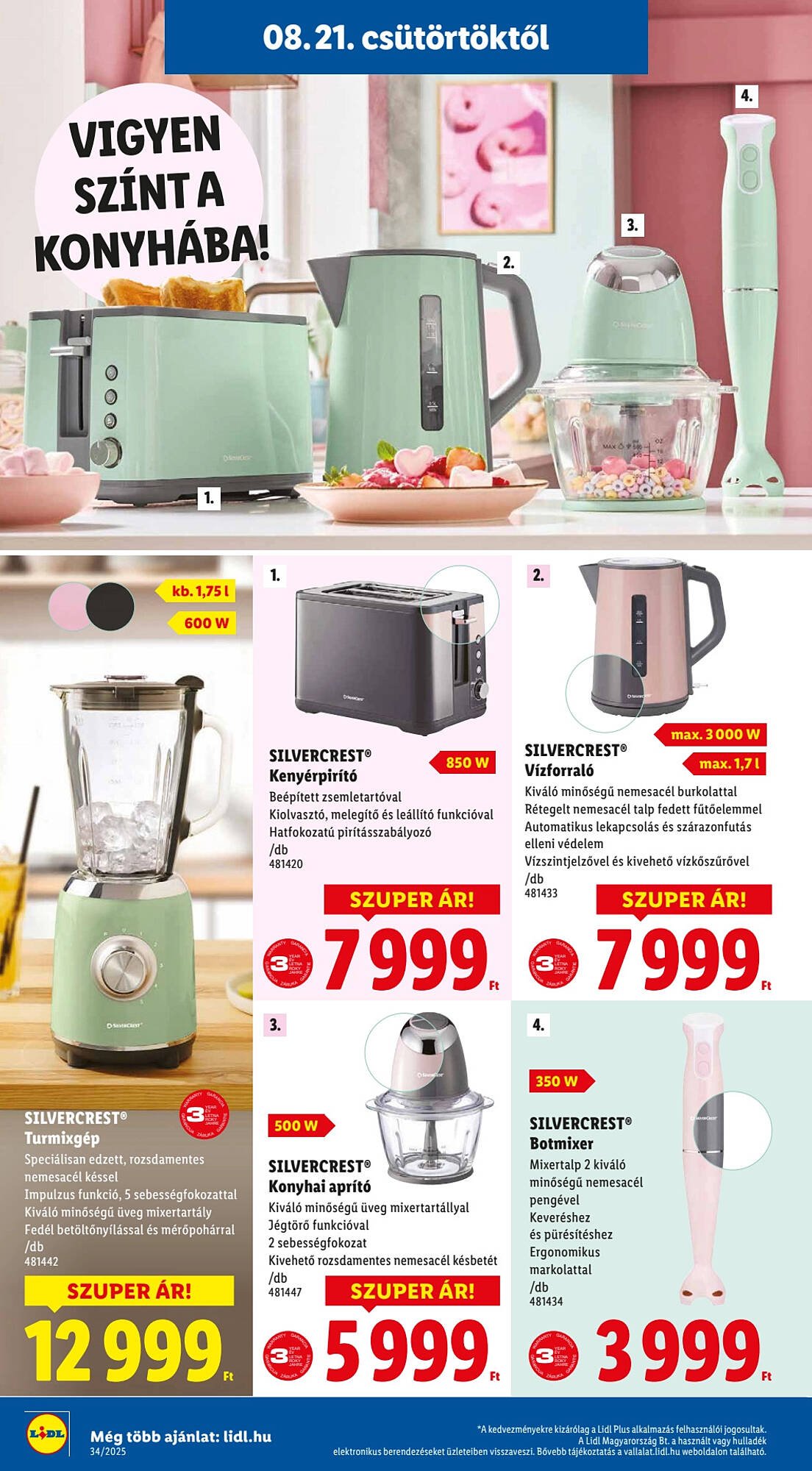 Lidl akciós újság (2025-08-21 - 2025-08-27)