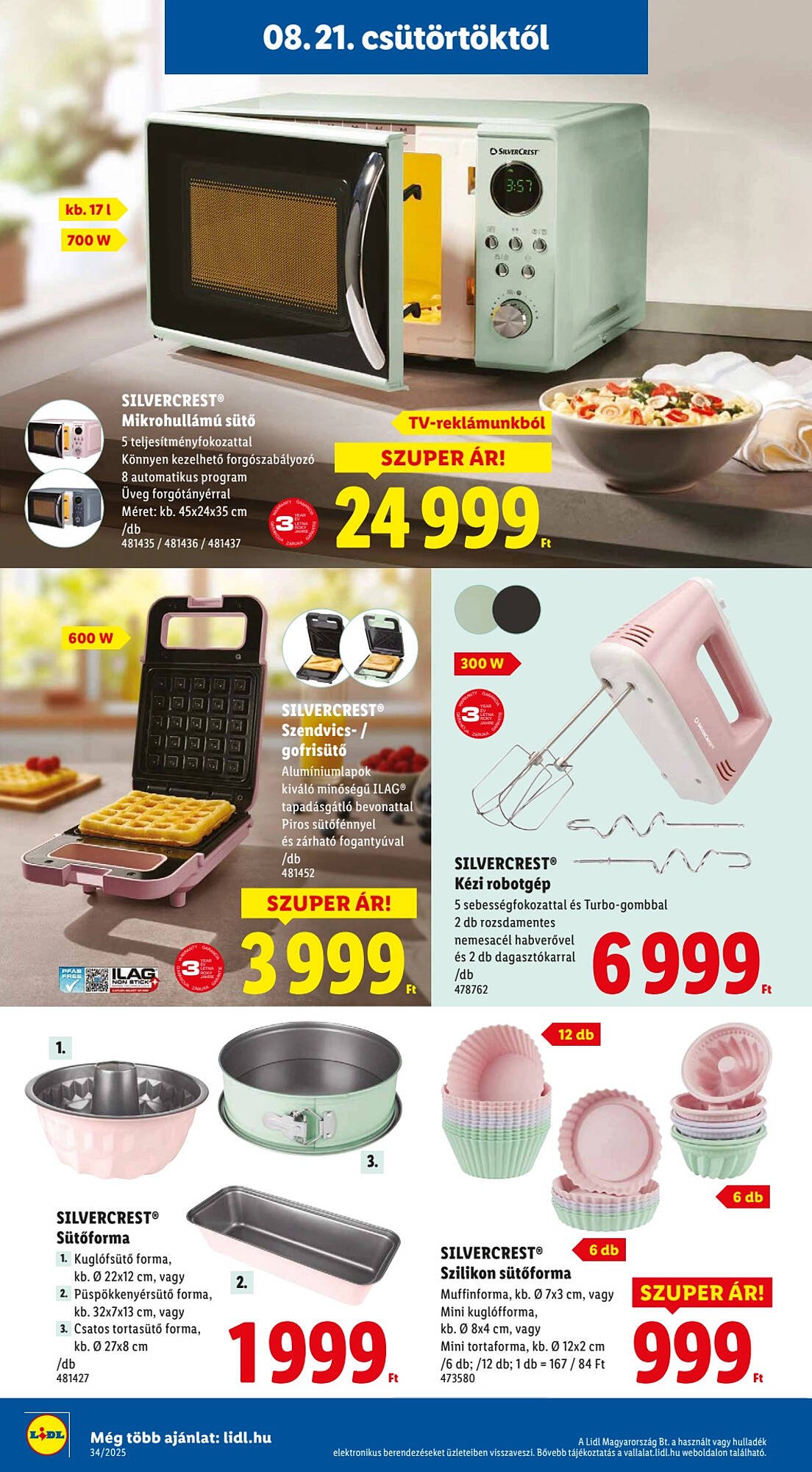 Lidl akciós újság (2025-08-21 - 2025-08-27)