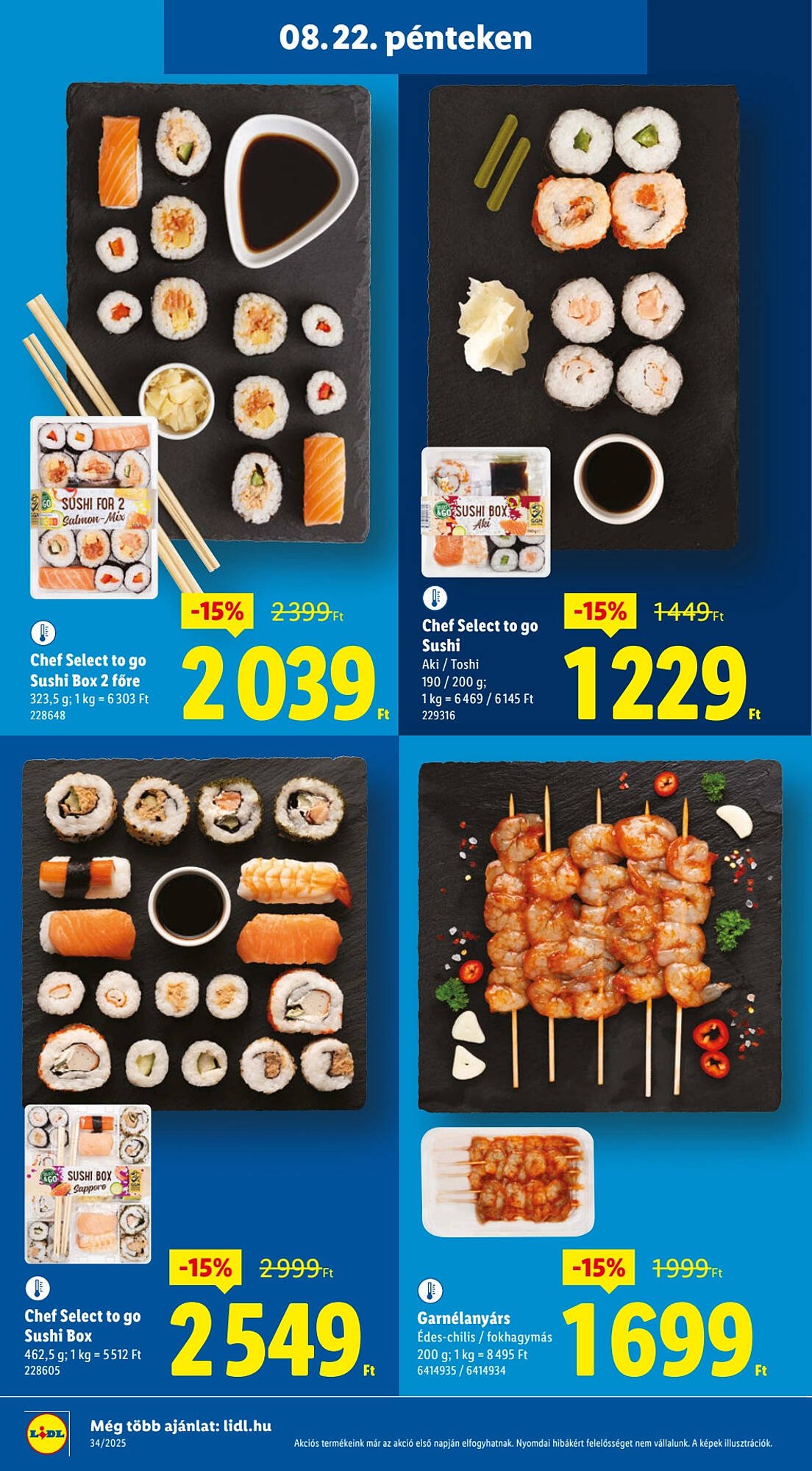 Lidl akciós újság (2025-08-21 - 2025-08-27)
