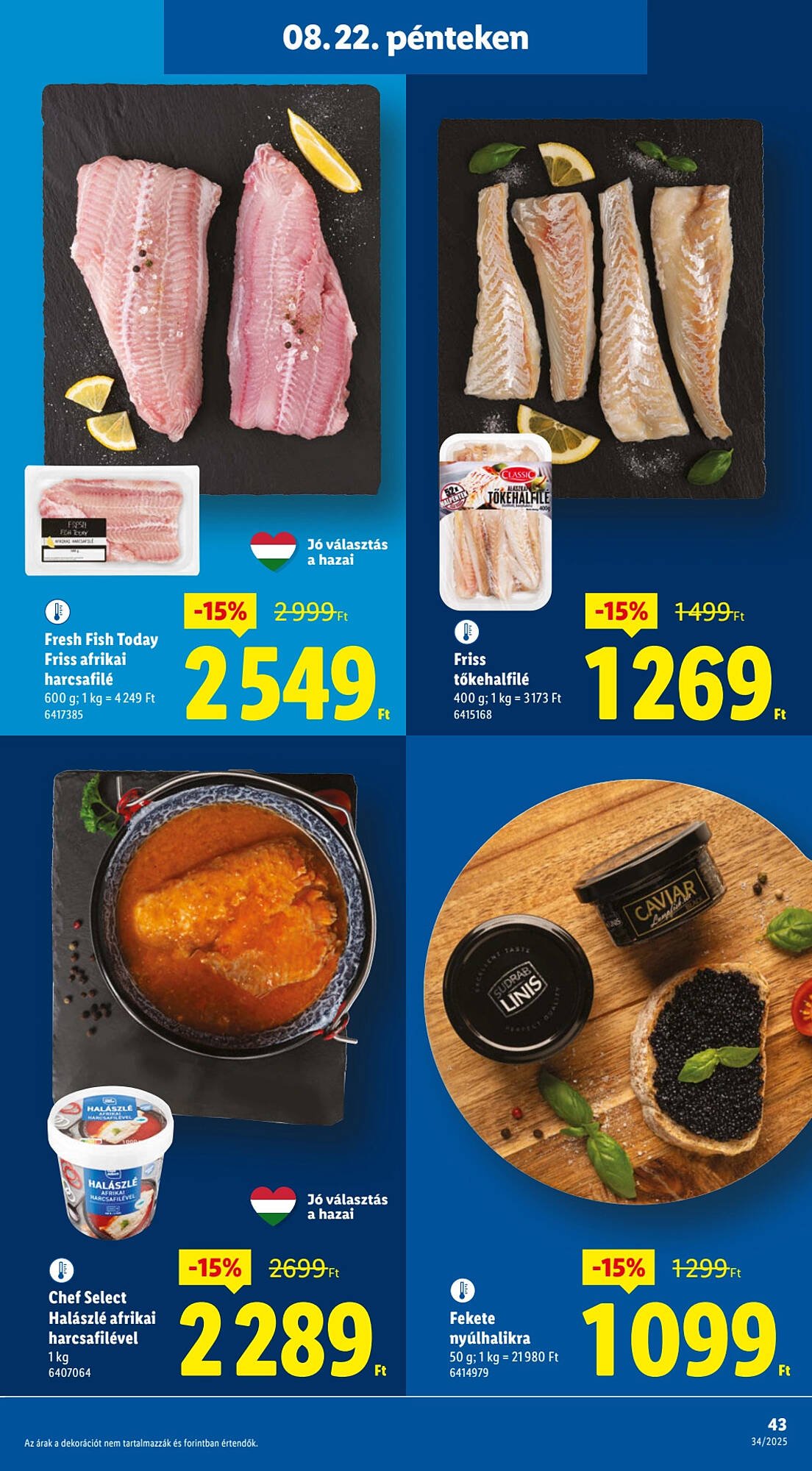 Lidl akciós újság (2025-08-21 - 2025-08-27)