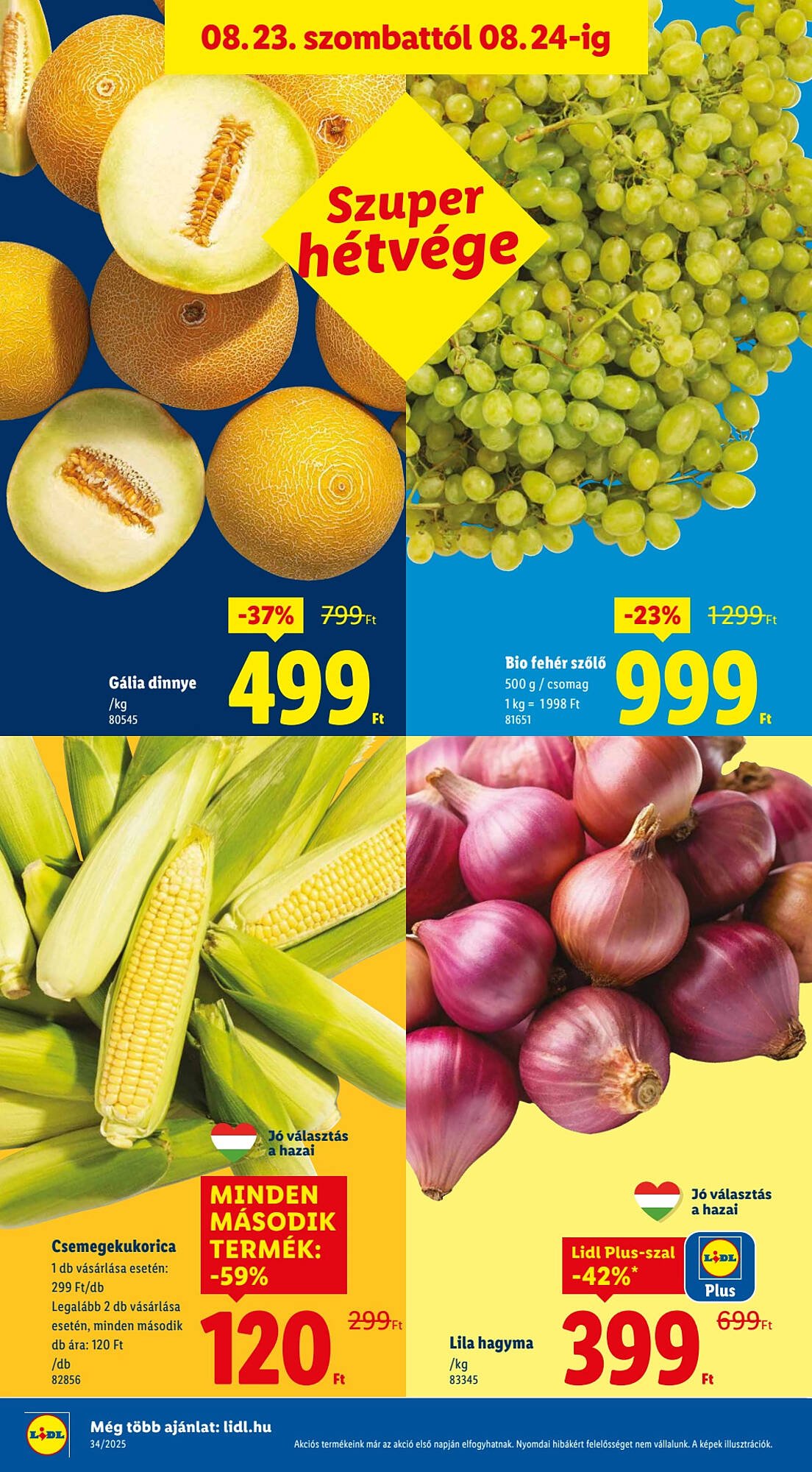 Lidl akciós újság (2025-08-21 - 2025-08-27)