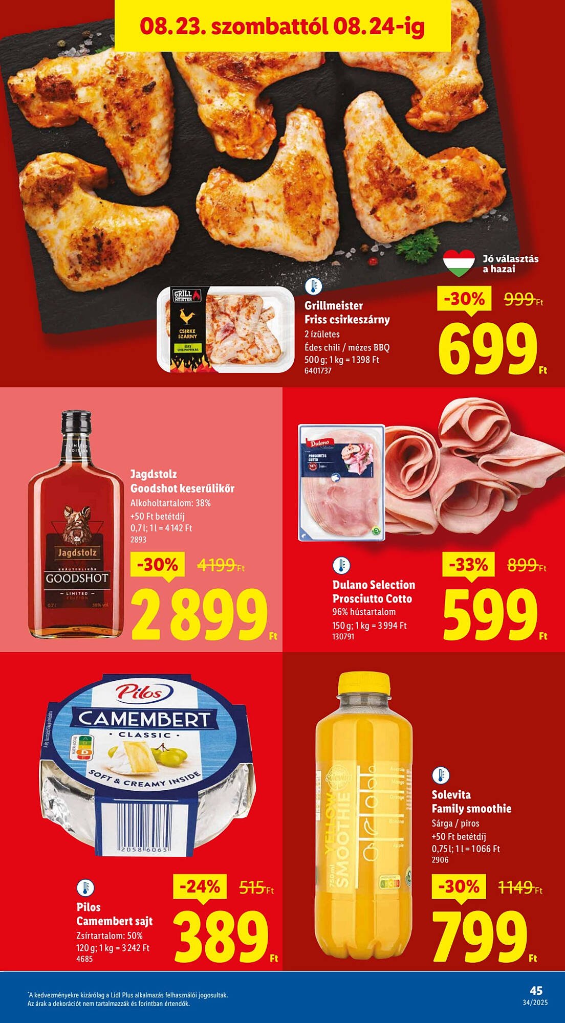 Lidl akciós újság (2025-08-21 - 2025-08-27)