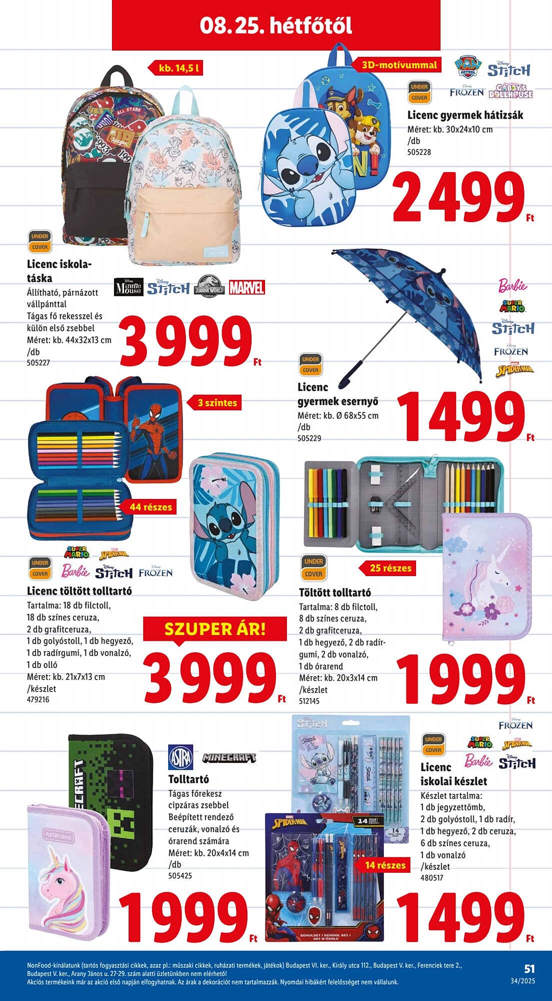 Lidl akciós újság (2025-08-21 - 2025-08-27)