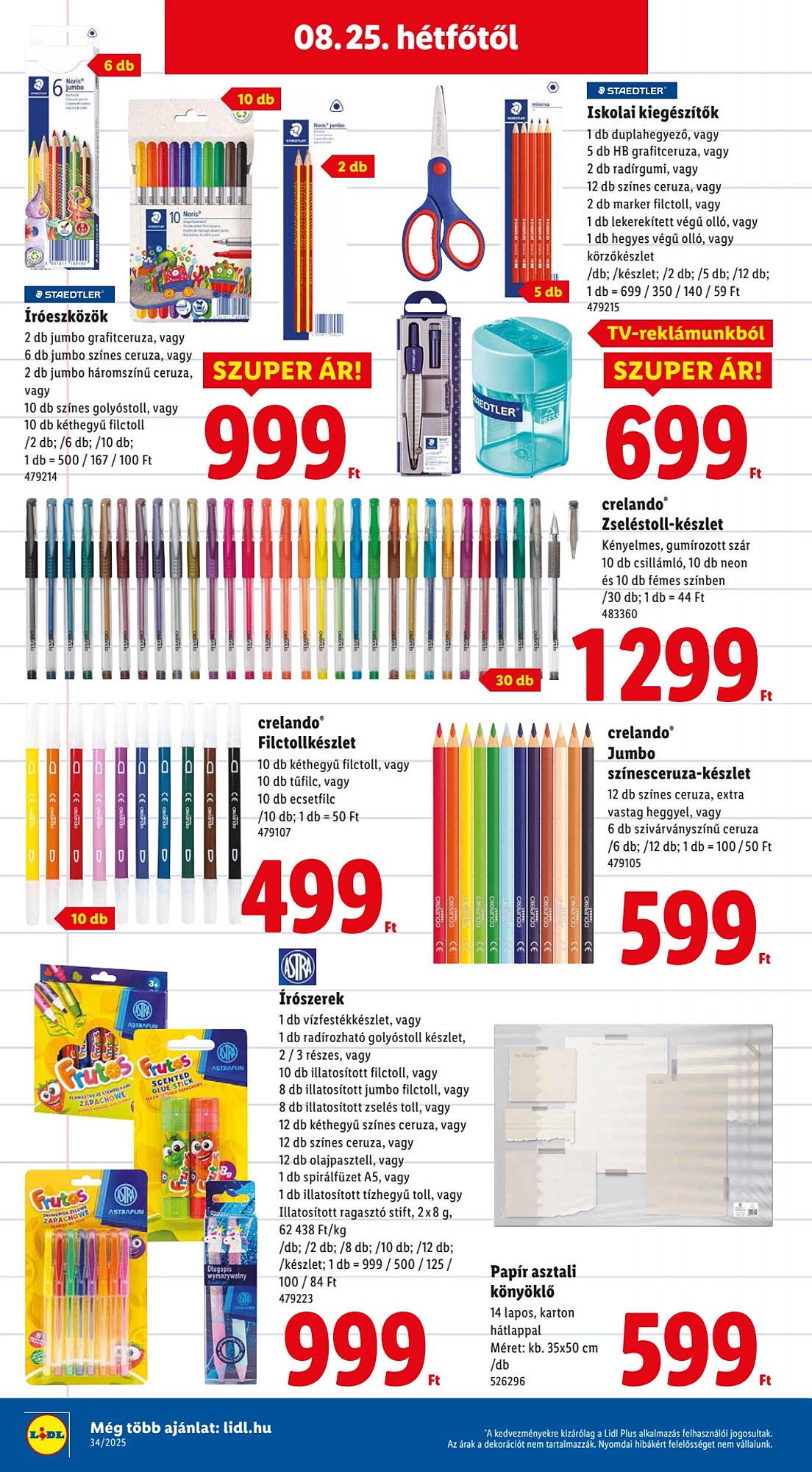 Lidl akciós újság (2025-08-21 - 2025-08-27)