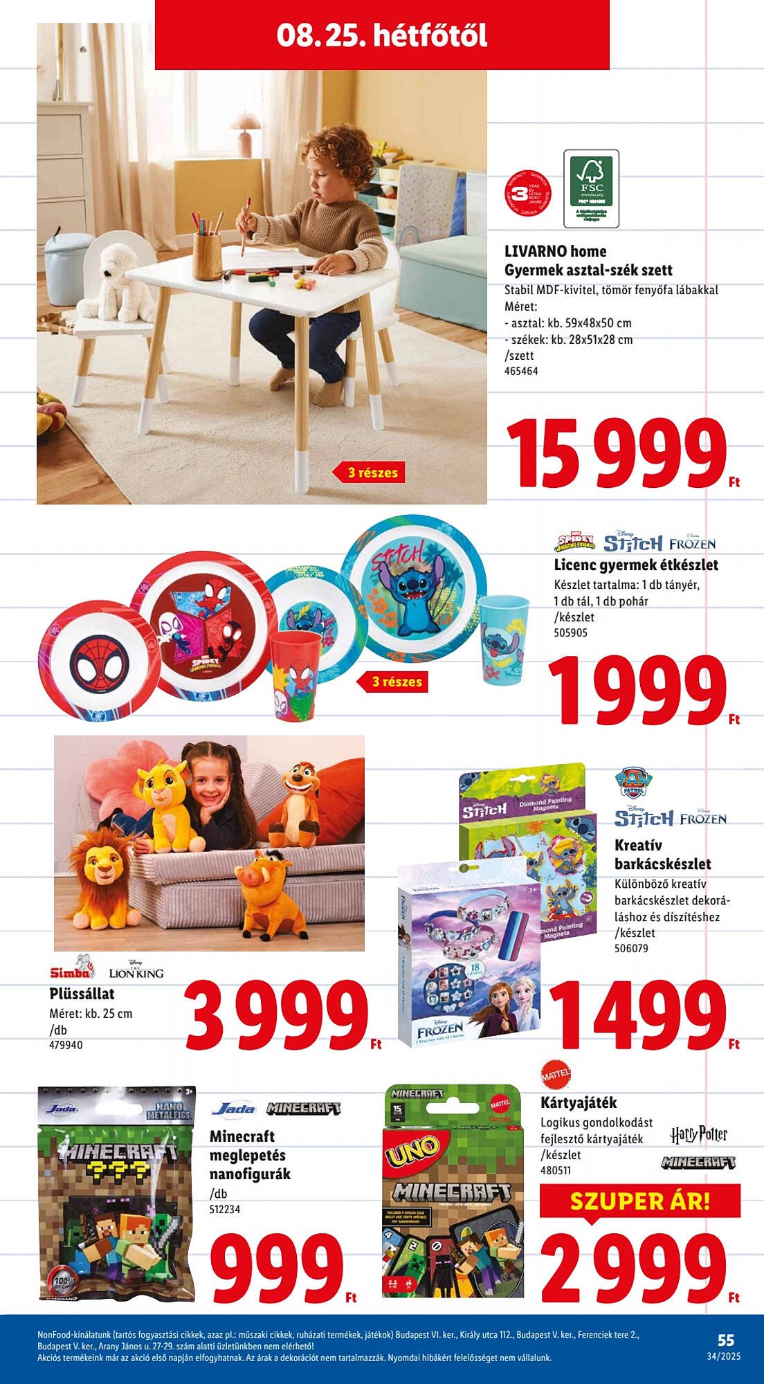 Lidl akciós újság (2025-08-21 - 2025-08-27)