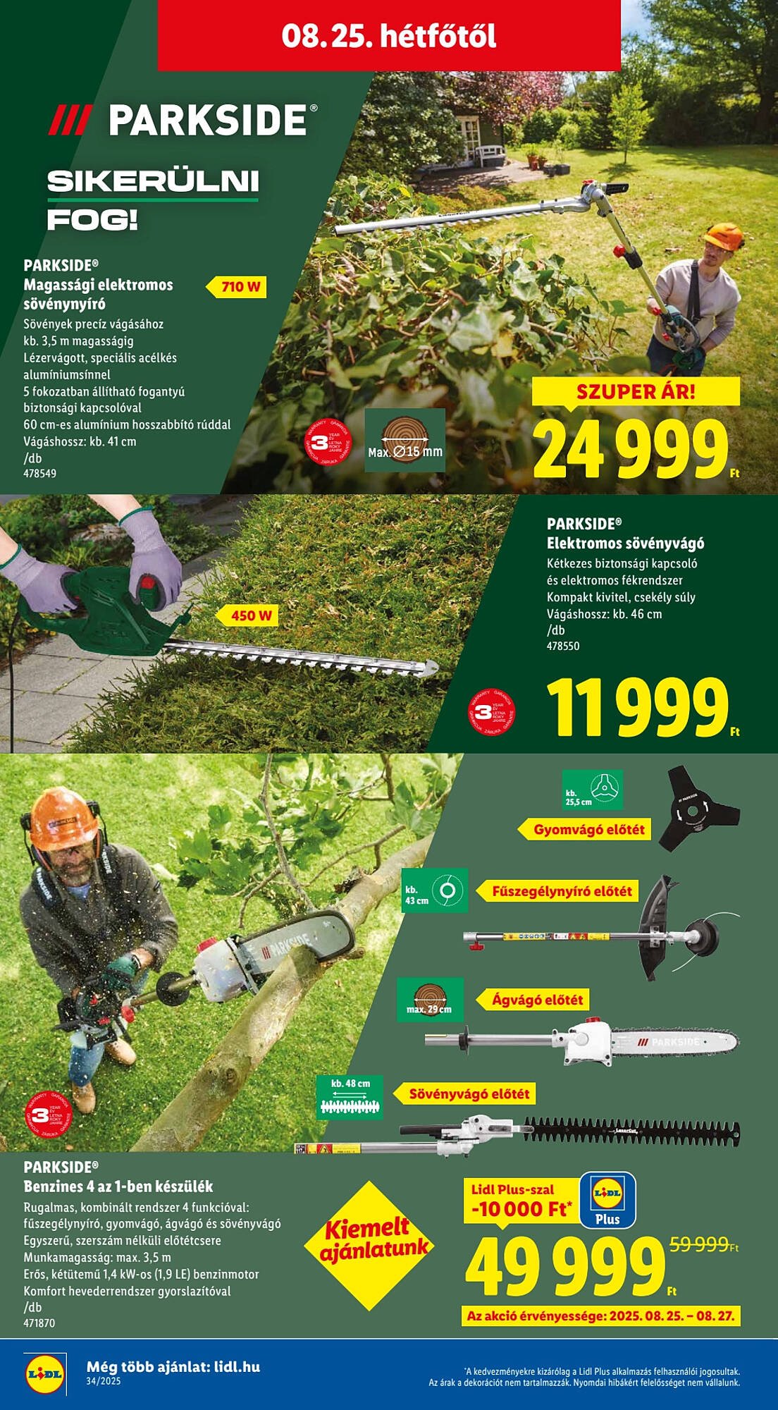 Lidl akciós újság (2025-08-21 - 2025-08-27)