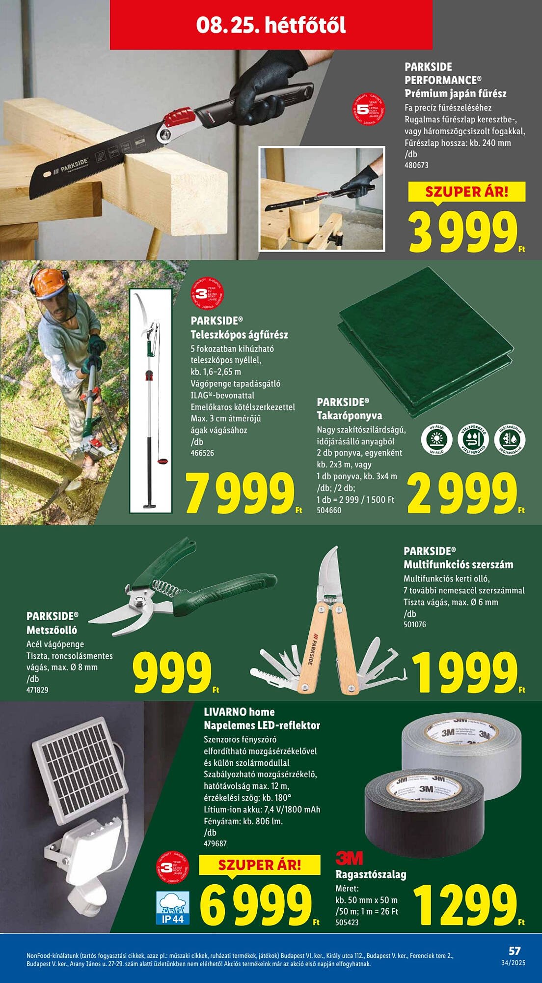 Lidl akciós újság (2025-08-21 - 2025-08-27)