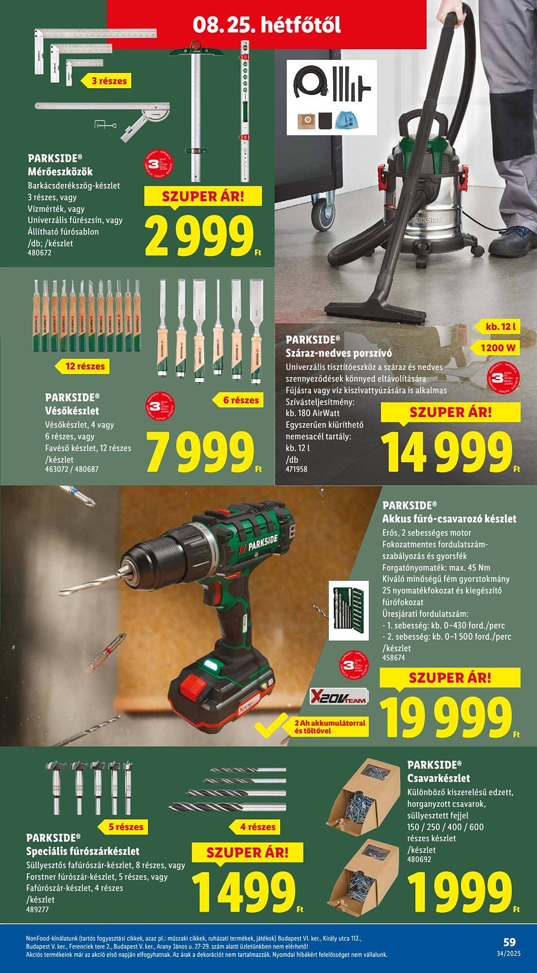 Lidl akciós újság (2025-08-21 - 2025-08-27)