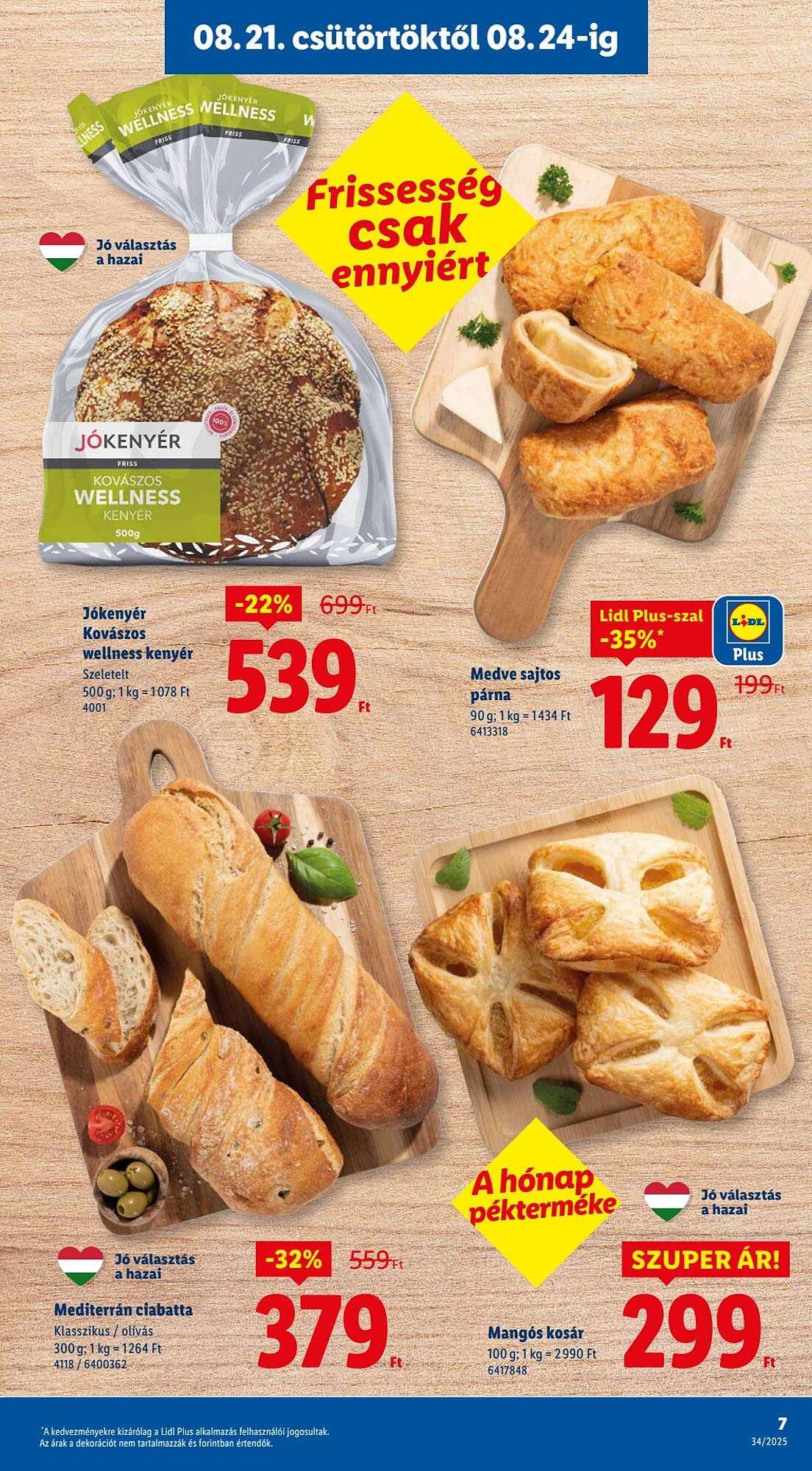 Lidl akciós újság (2025-08-21 - 2025-08-27)