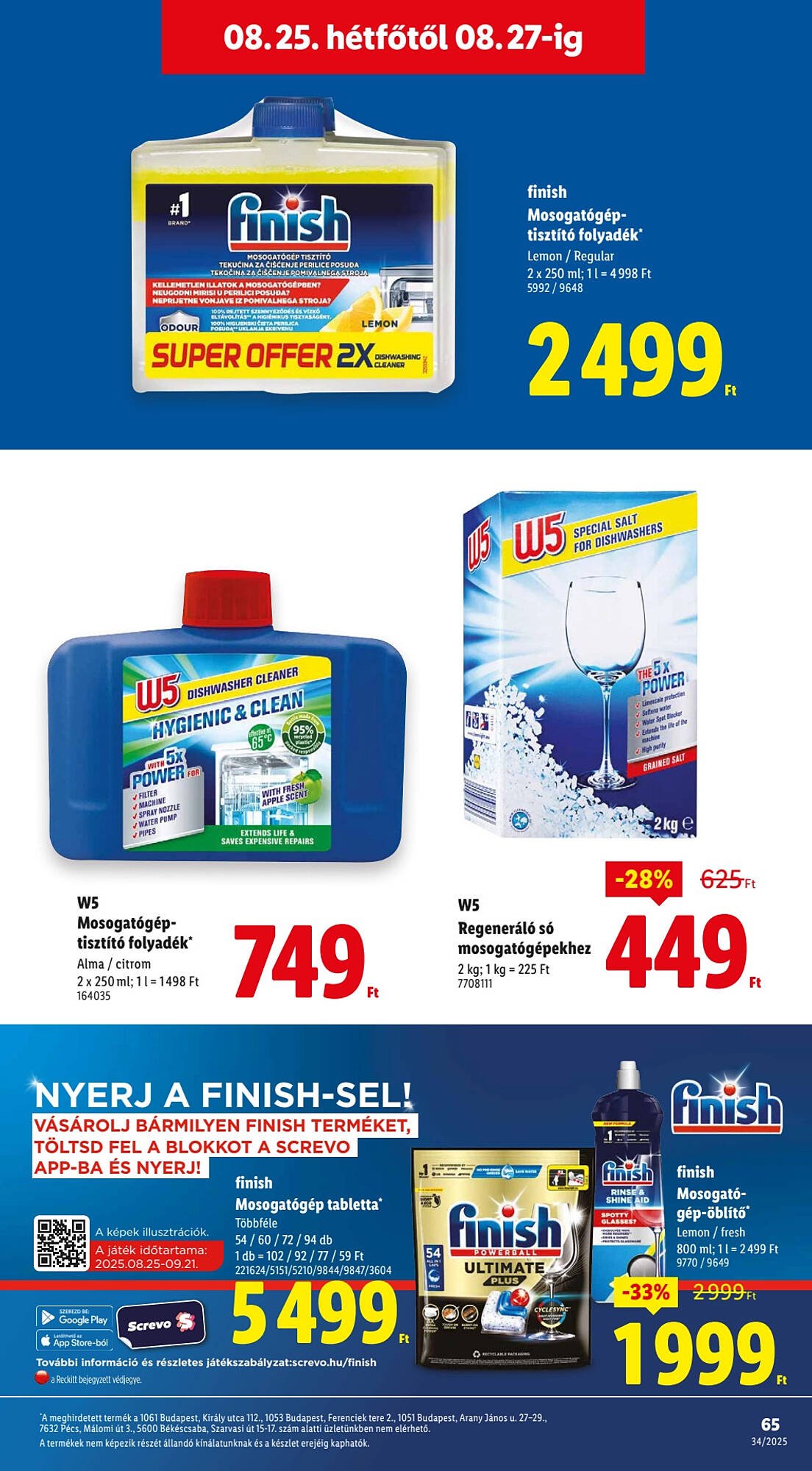 Lidl akciós újság (2025-08-21 - 2025-08-27)