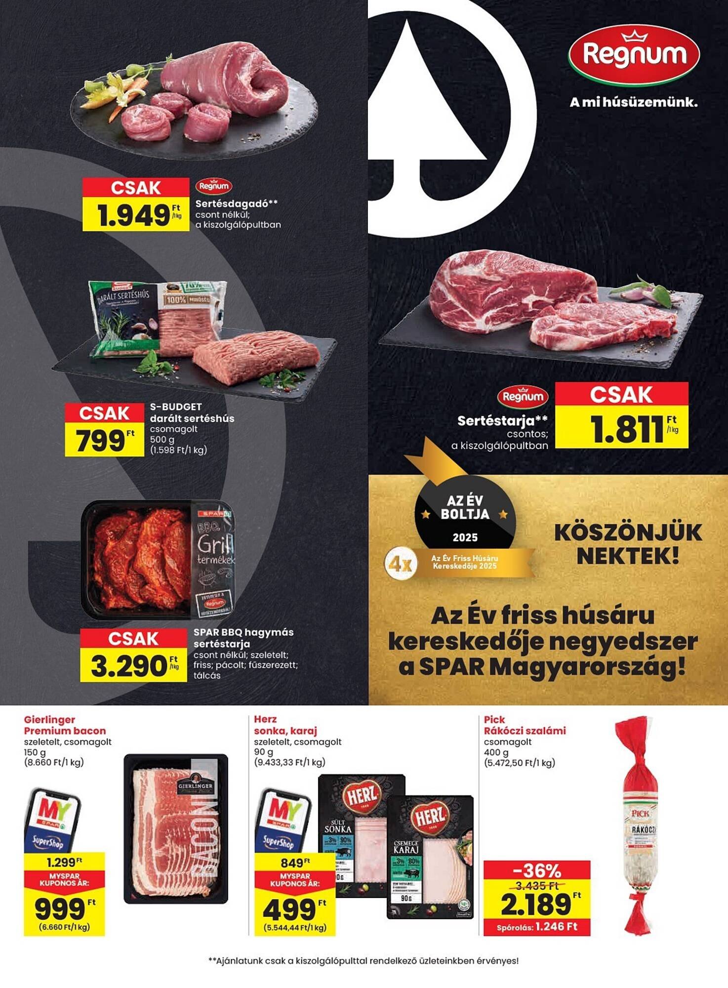 Spar akciós újság (2025-08-28 - 2025-09-03)