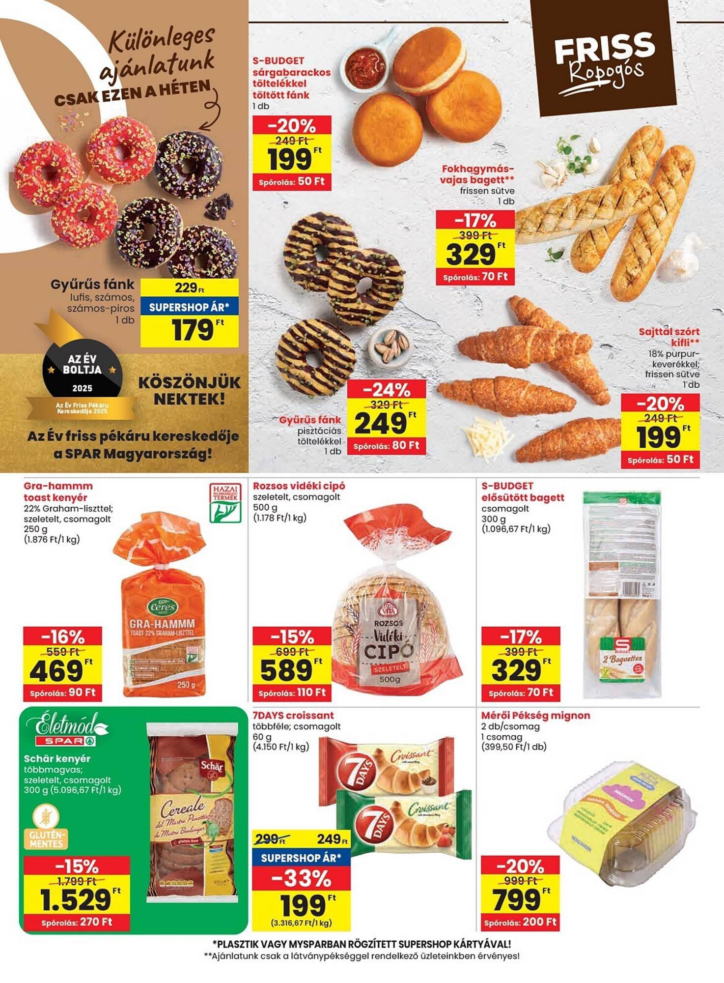 Spar akciós újság (2025-08-28 - 2025-09-03)