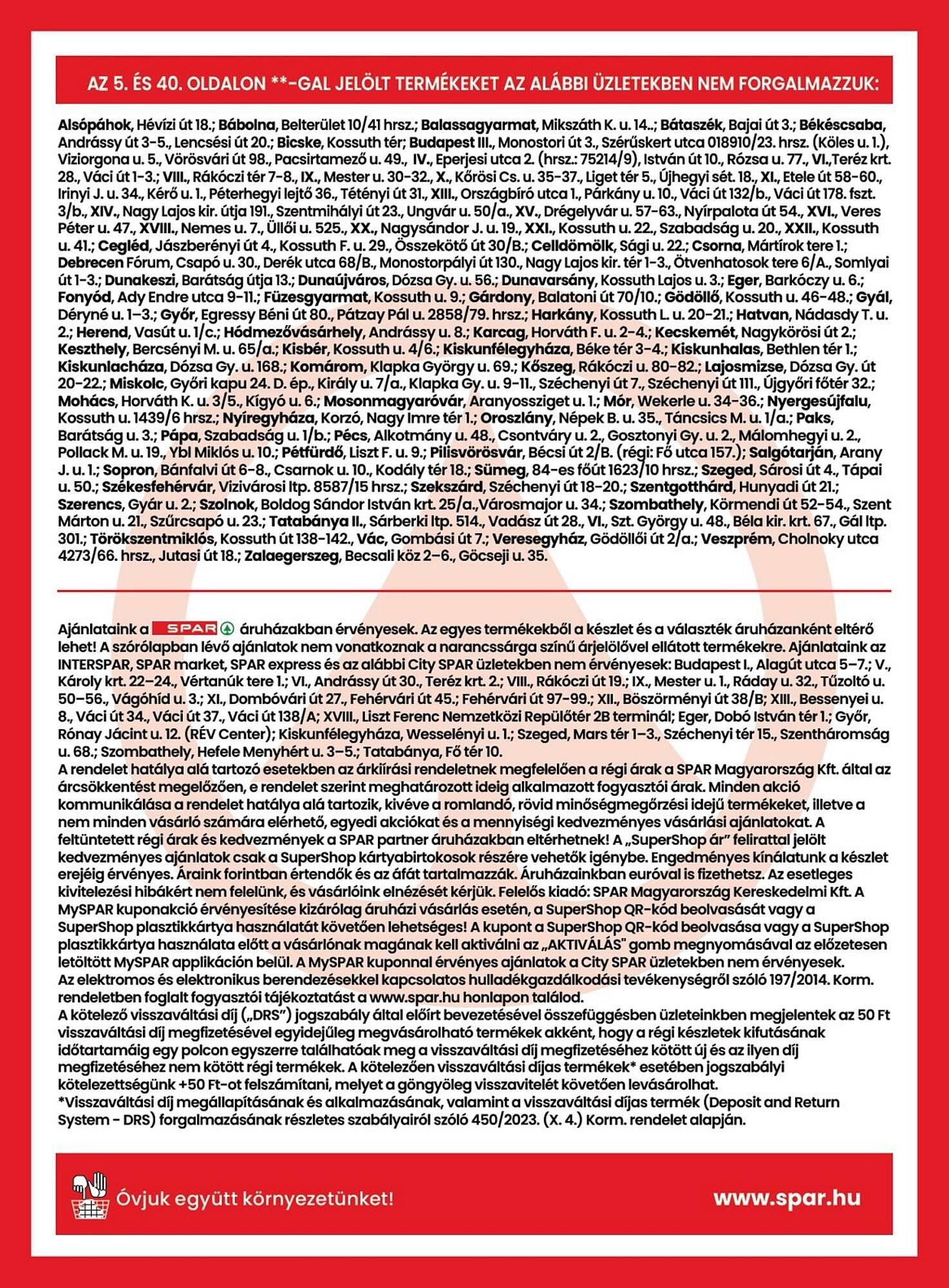 Spar akciós újság (2025-08-28 - 2025-09-03)