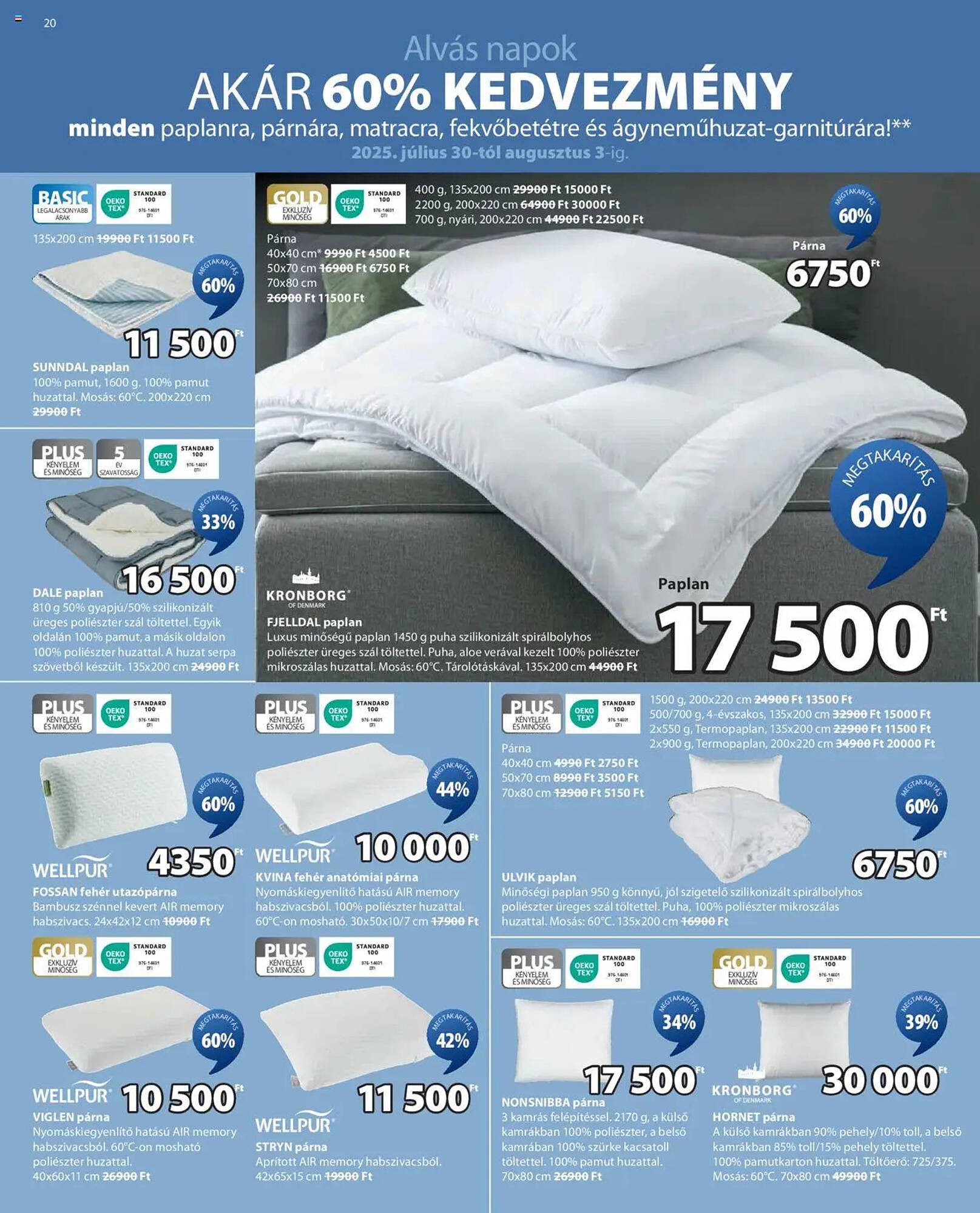 JYSK akciós újság (2025-07-30 - 2025-09-02)