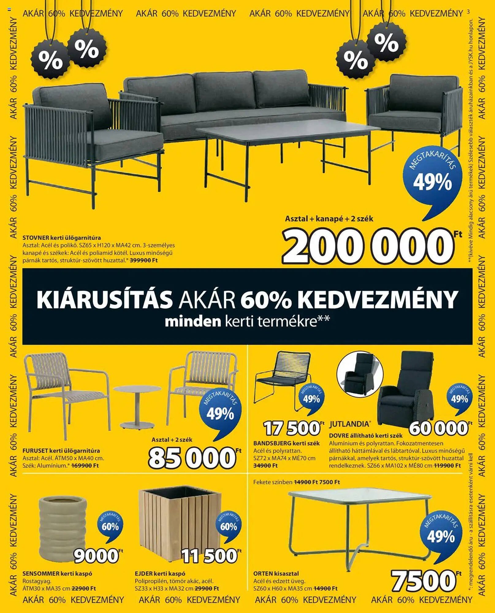 JYSK akciós újság (2025-07-30 - 2025-09-02)