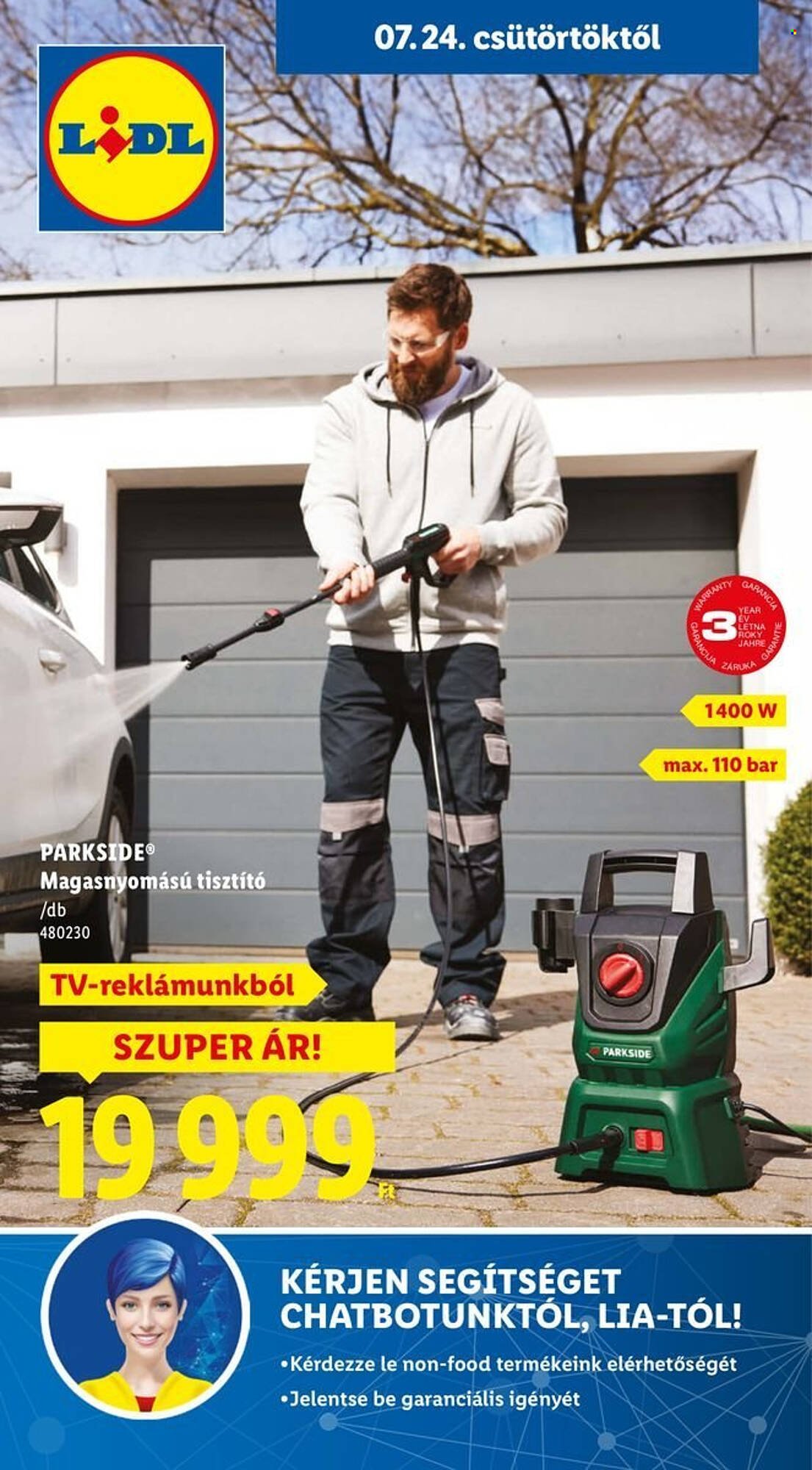 Lidl akciós újság (2025-07-24 - 2025-07-30)