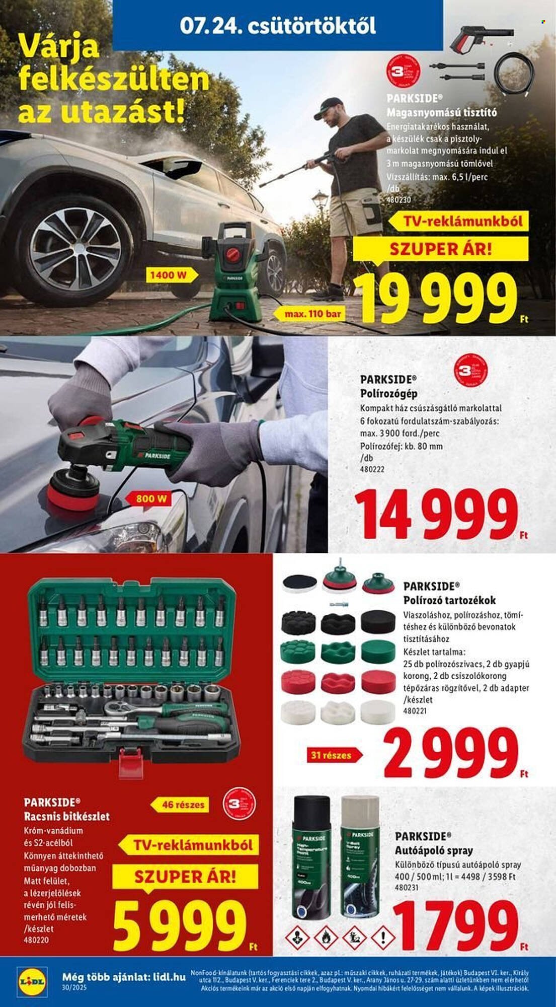 Lidl akciós újság (2025-07-24 - 2025-07-30)