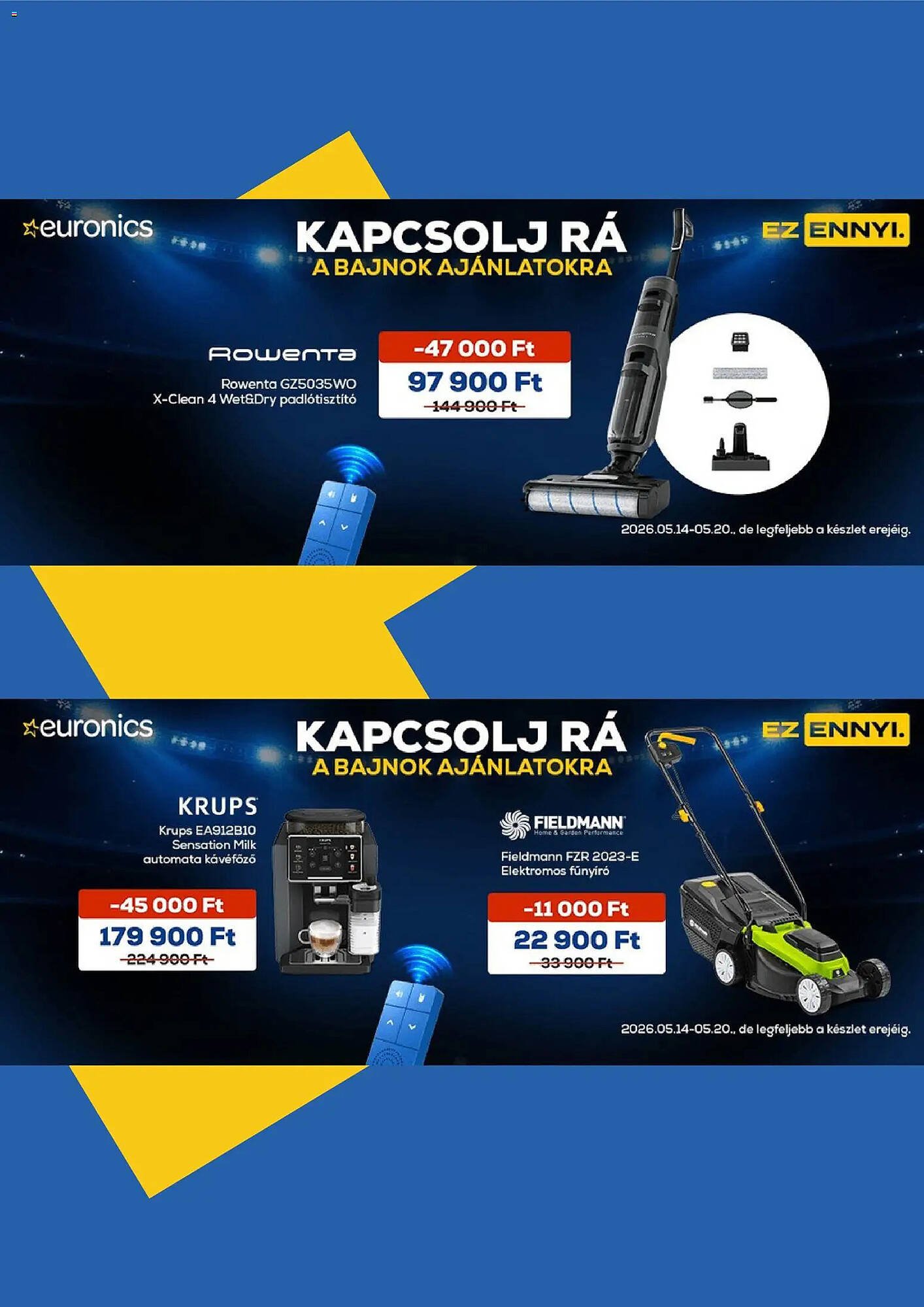 Euronics akciós újság (2026-05-14 - 2026-05-20)