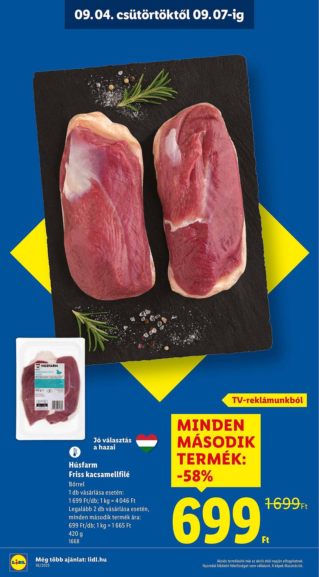 Pick-Lidl Nyereményjáték 2025.09.24 akciós újság (None - 2025-09-04)