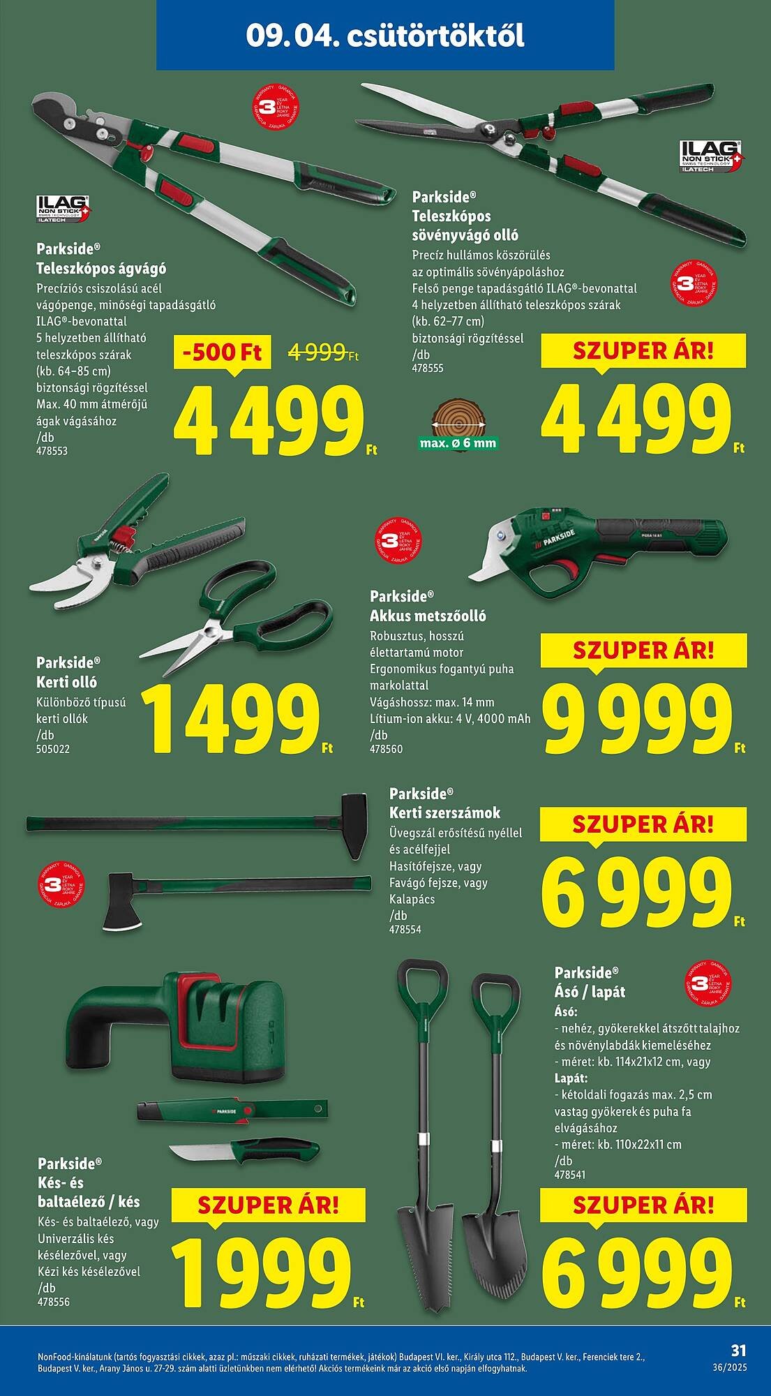 Pick-Lidl Nyereményjáték 2025.09.24 akciós újság (None - 2025-09-04)