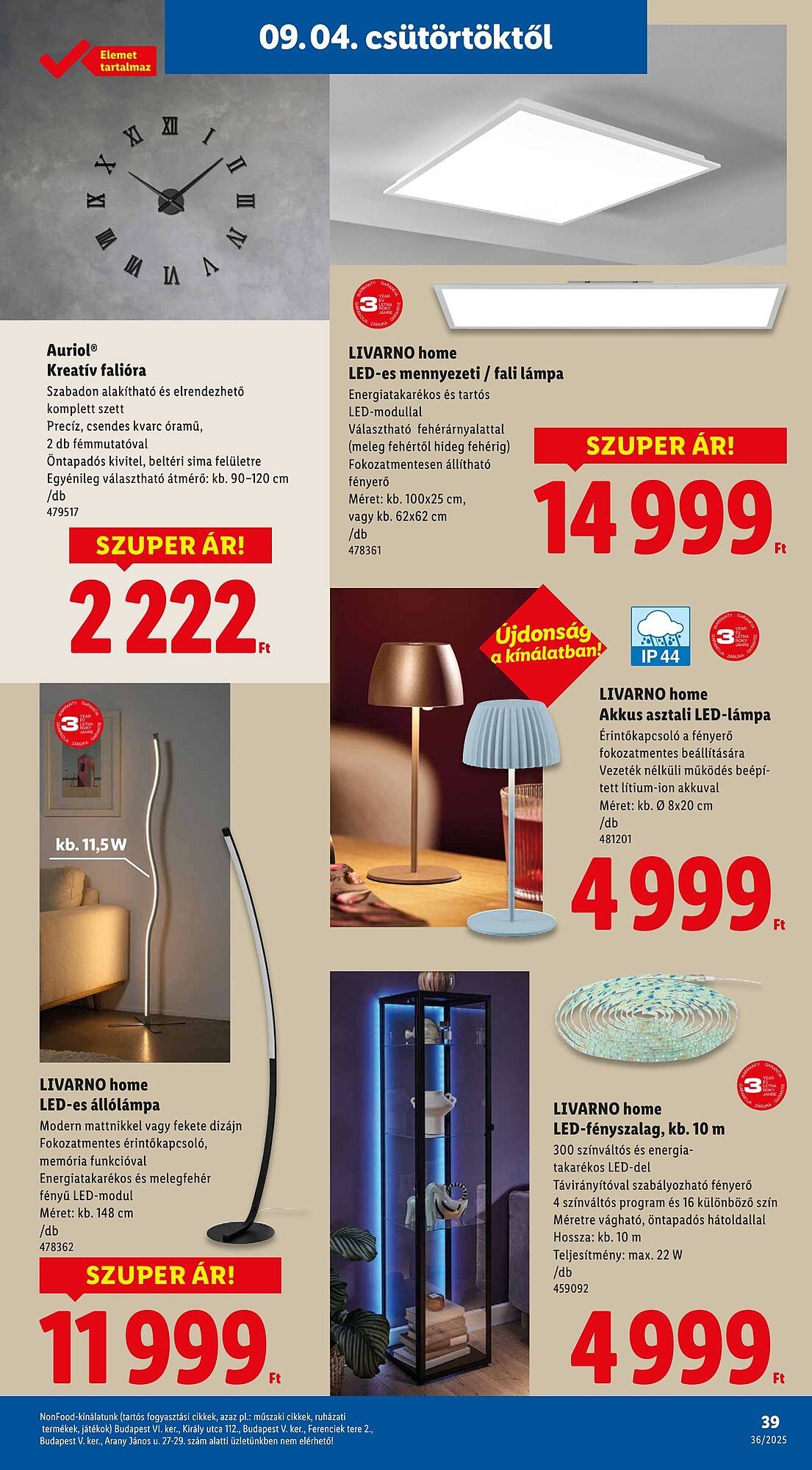 Pick-Lidl Nyereményjáték 2025.09.24 akciós újság (None - 2025-09-04)