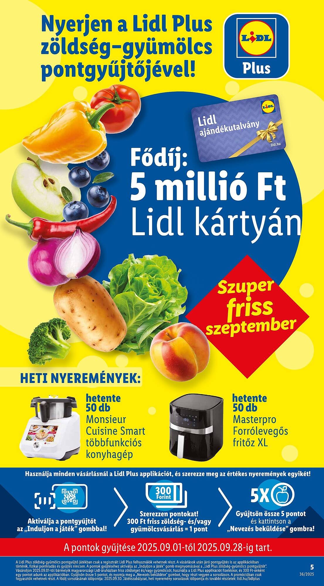 Pick-Lidl Nyereményjáték 2025.09.24 akciós újság (None - 2025-09-04)