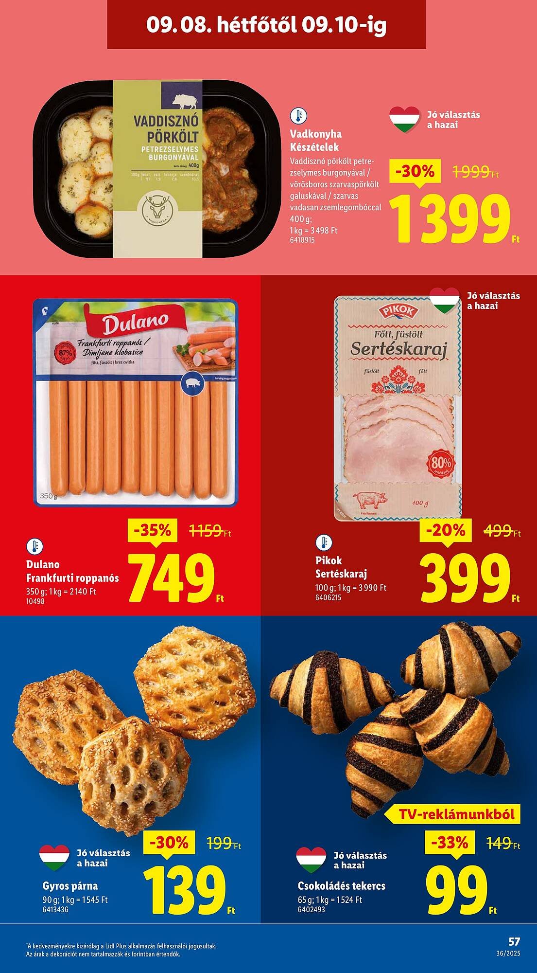 Pick-Lidl Nyereményjáték 2025.09.24 akciós újság (None - 2025-09-04)