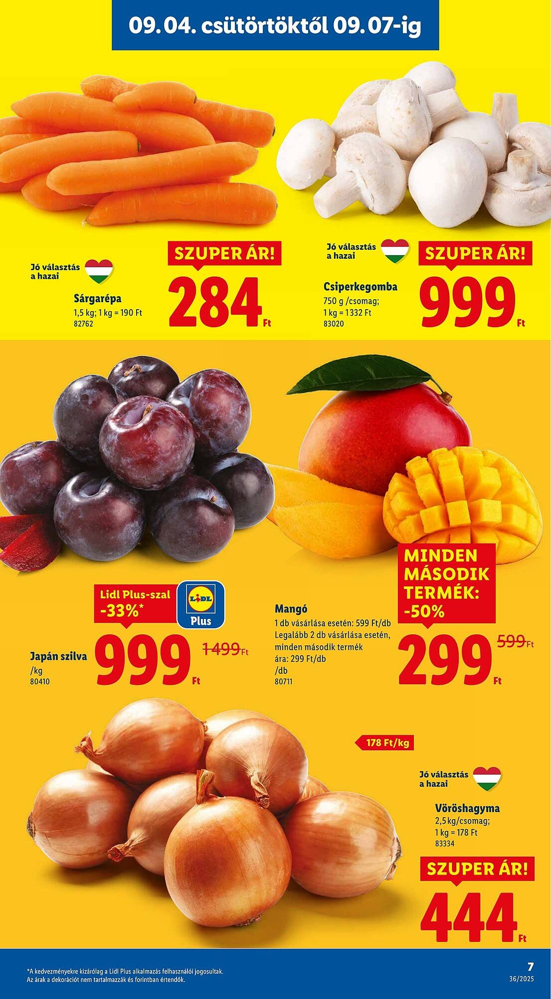 Pick-Lidl Nyereményjáték 2025.09.24 akciós újság (None - 2025-09-04)